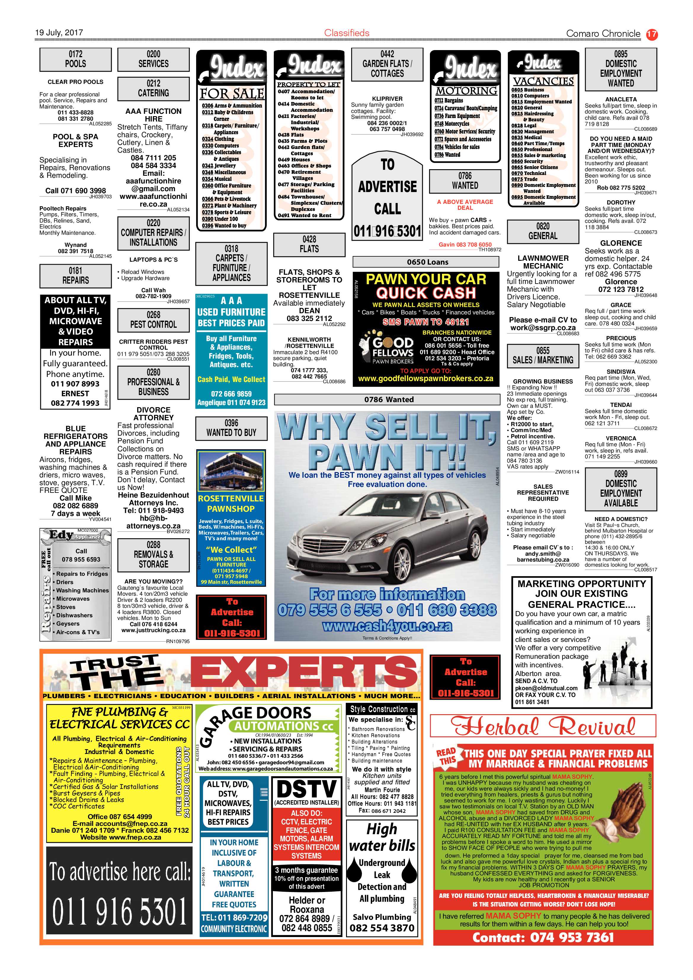 Comaro Chronicle 19 July 2017 page 17