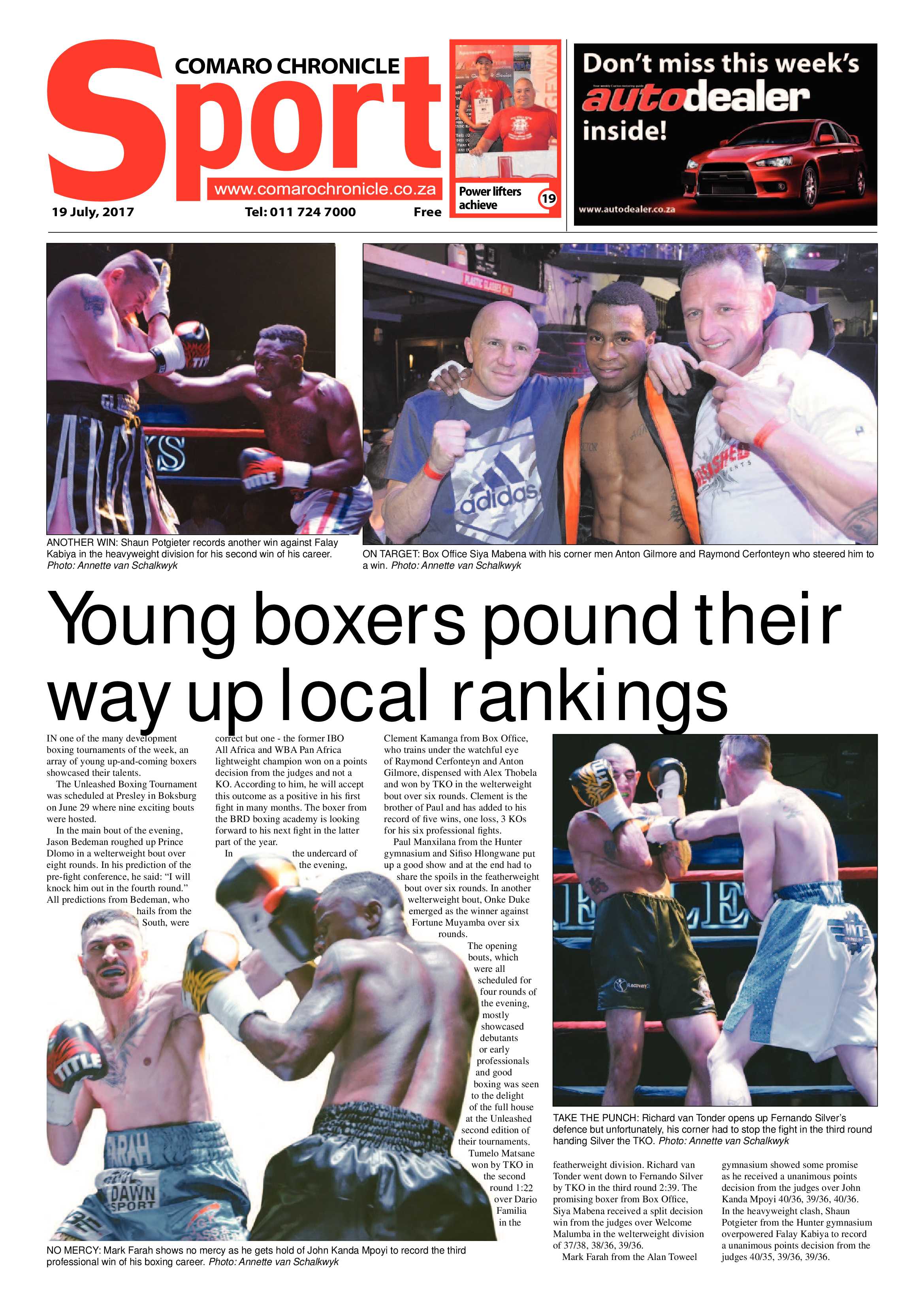 Comaro Chronicle 19 July 2017 page 20