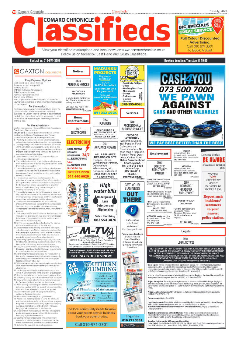 Comaro Chronicle 19 July 2023 page 10