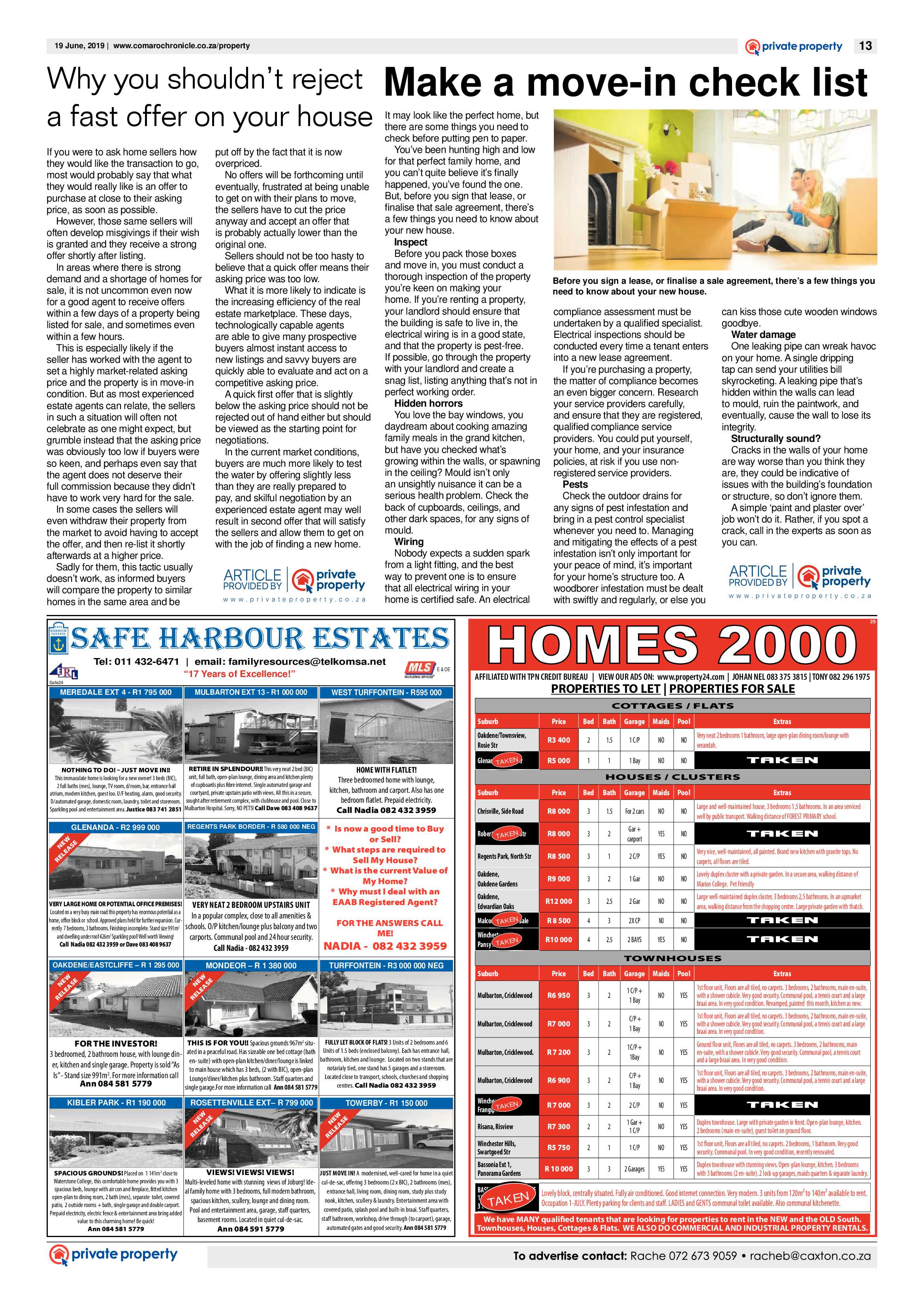 Comaro Chronicle 19 June 2019 page 13