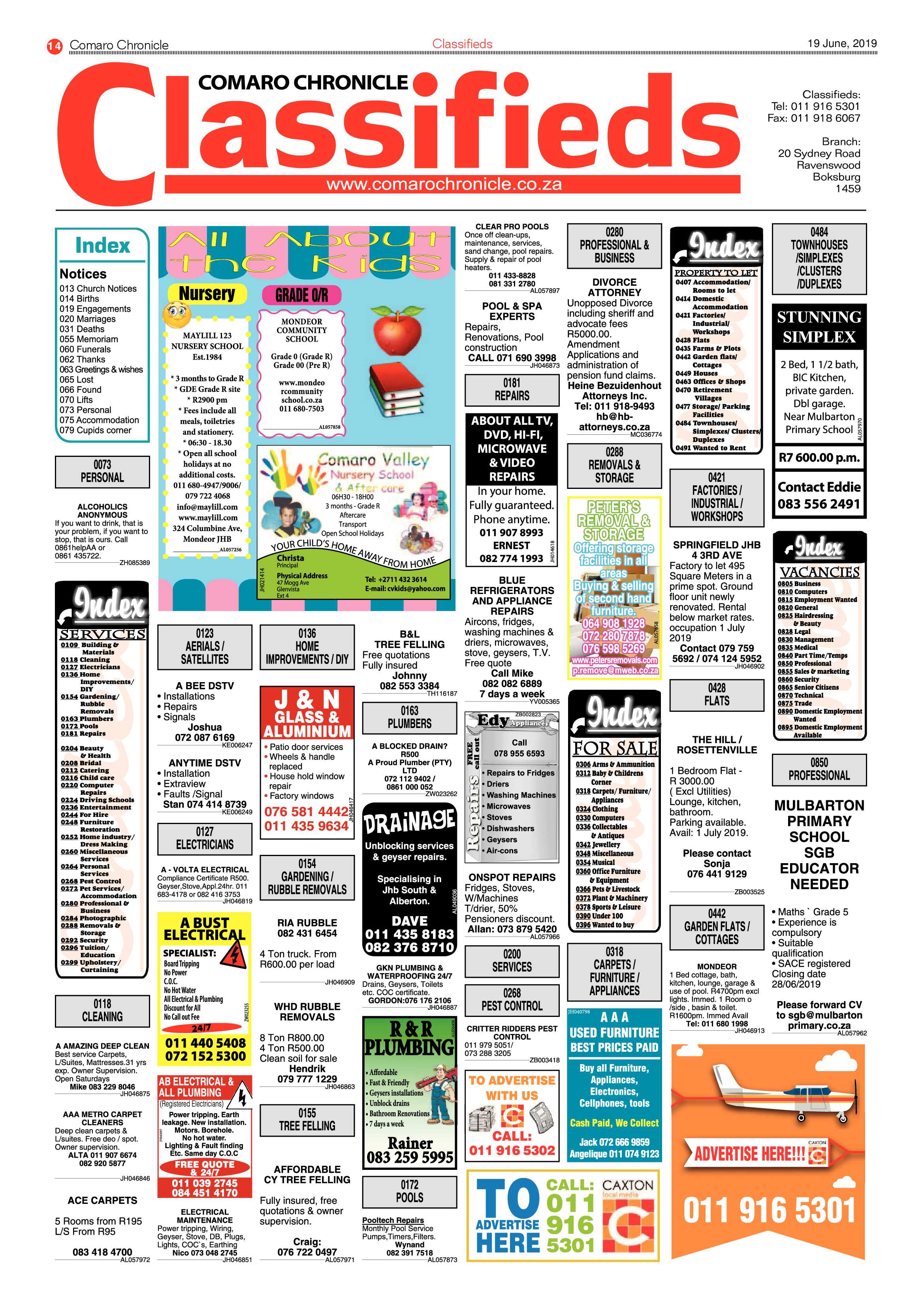 Comaro Chronicle 19 June 2019 page 14