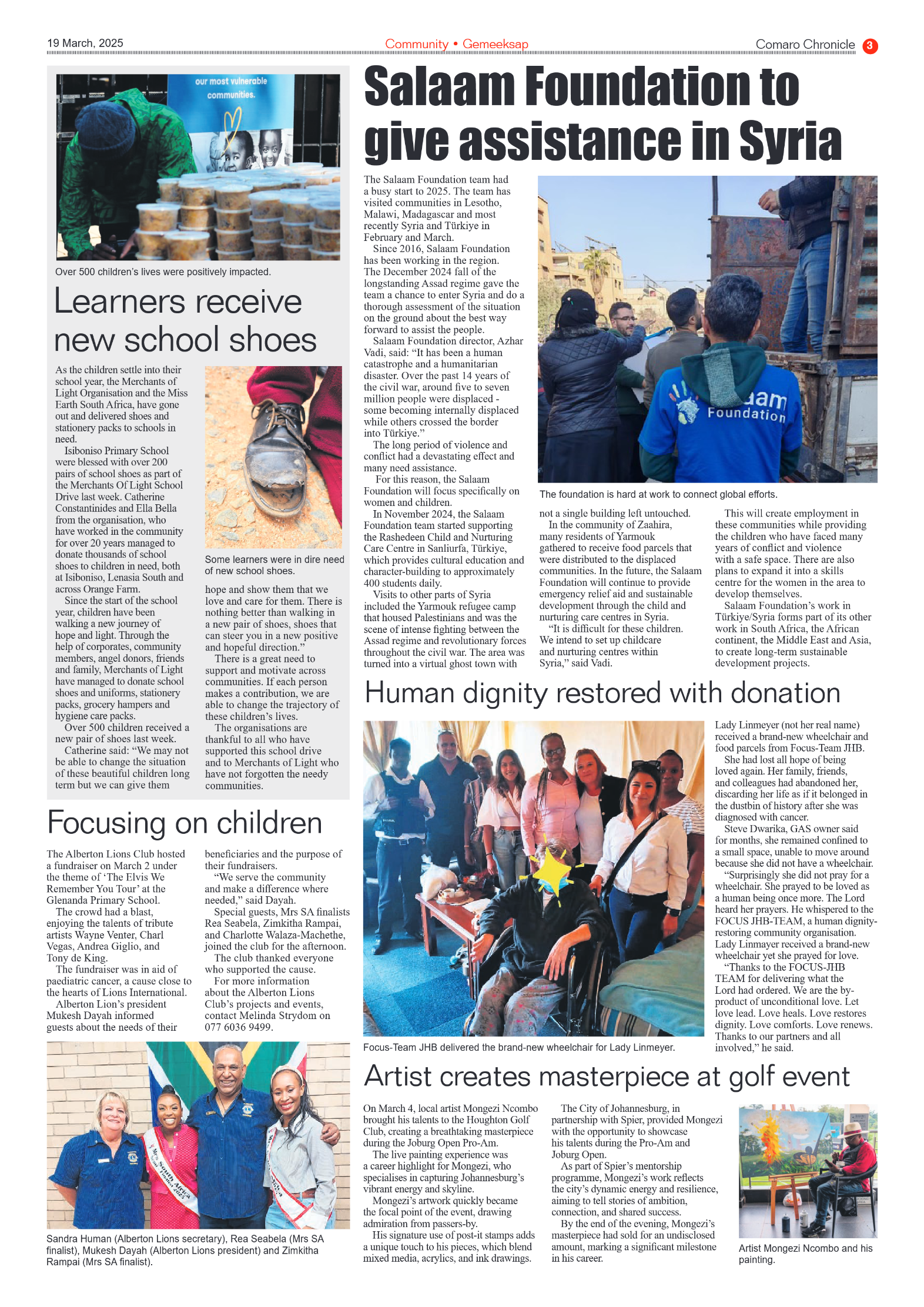 Comaro Chronicle 19 March 2025 page 3