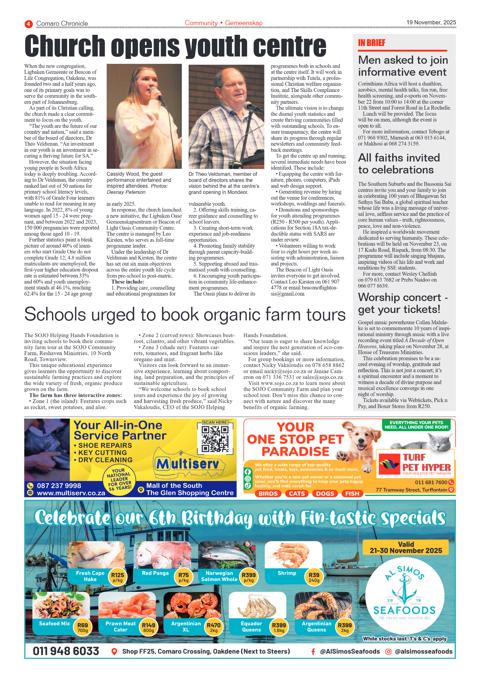 Comaro Chronicle 19 November 2025 page 4