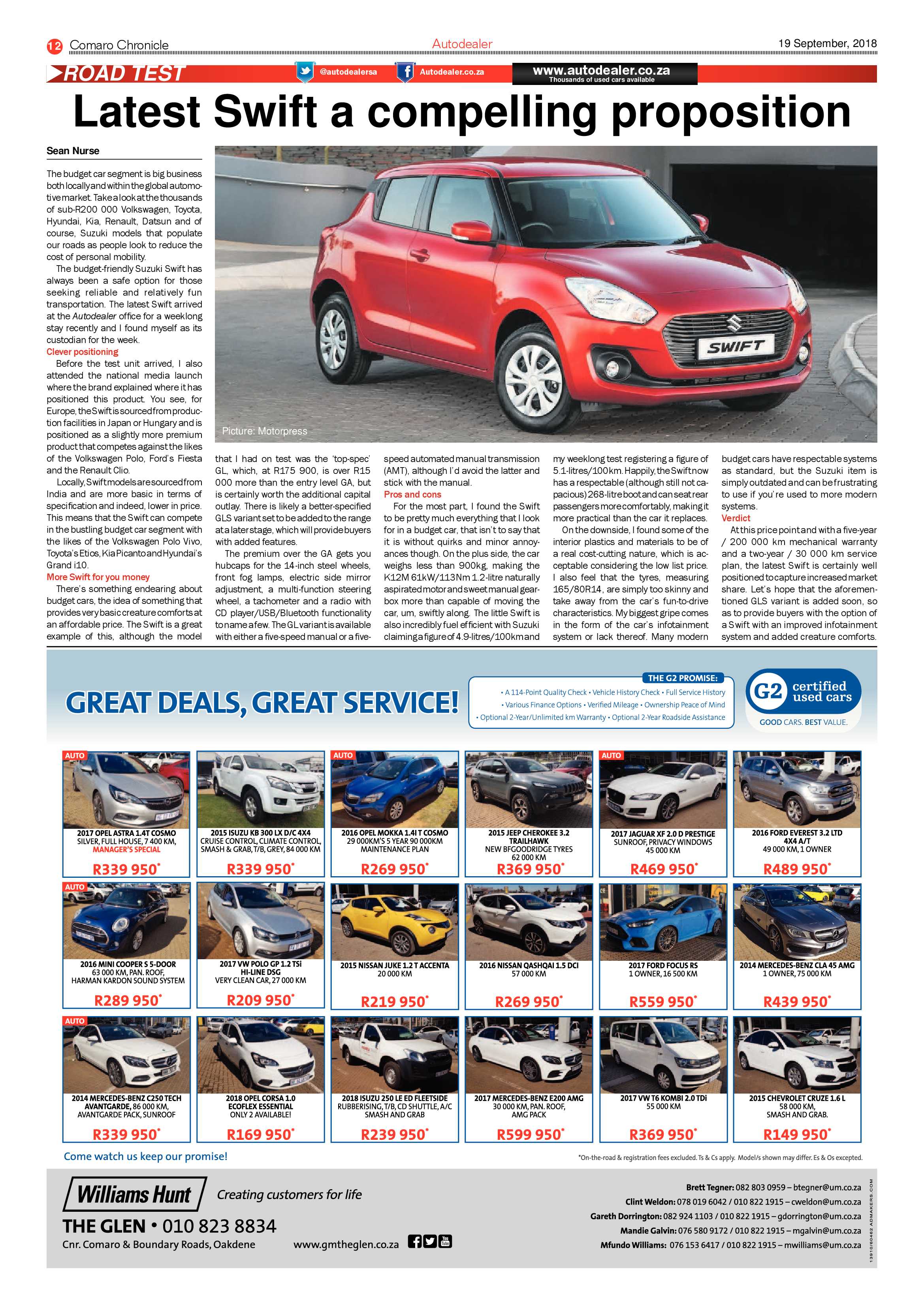 Comaro Chronicle 19 September 2018 page 12
