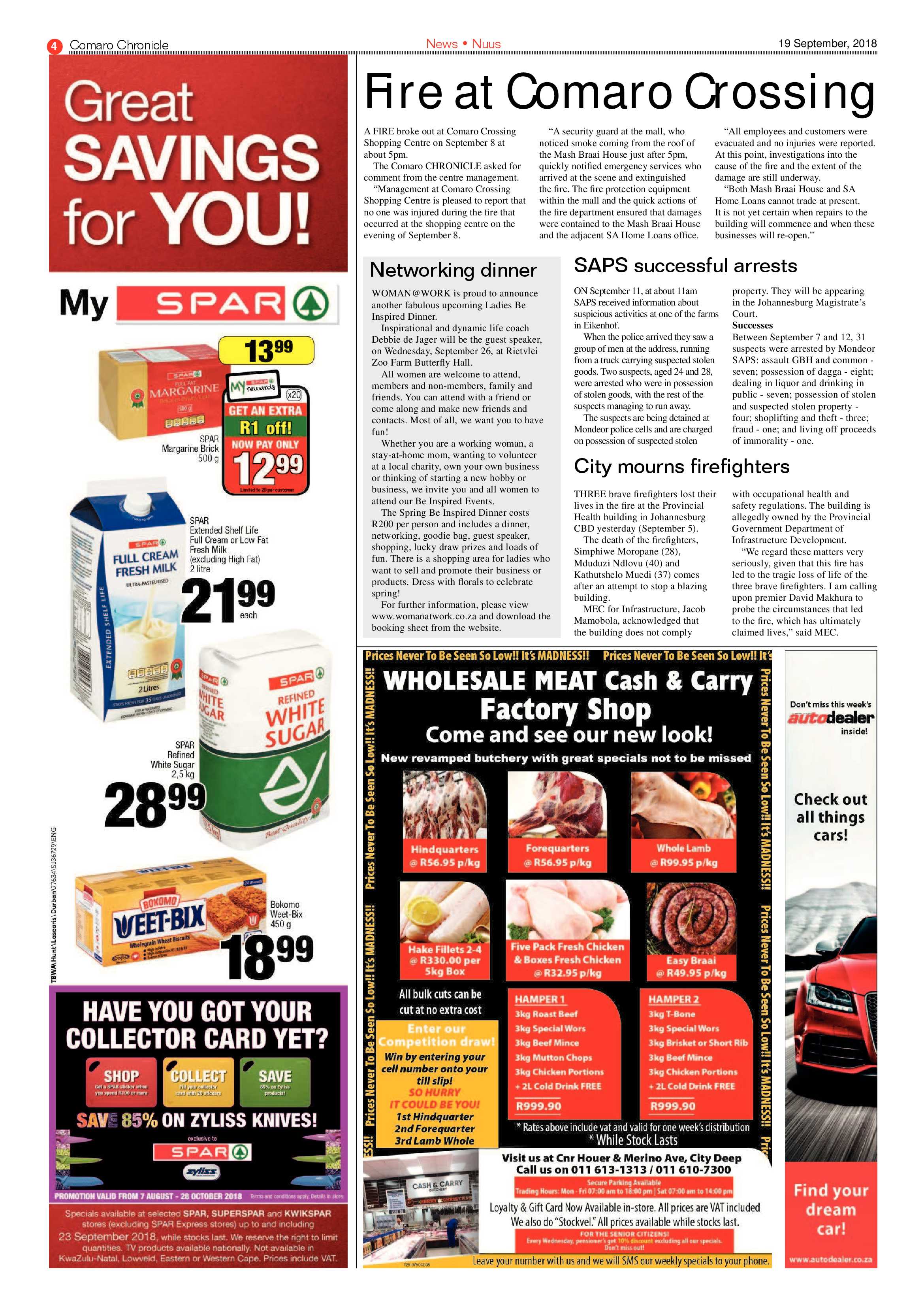 Comaro Chronicle 19 September 2018 page 4