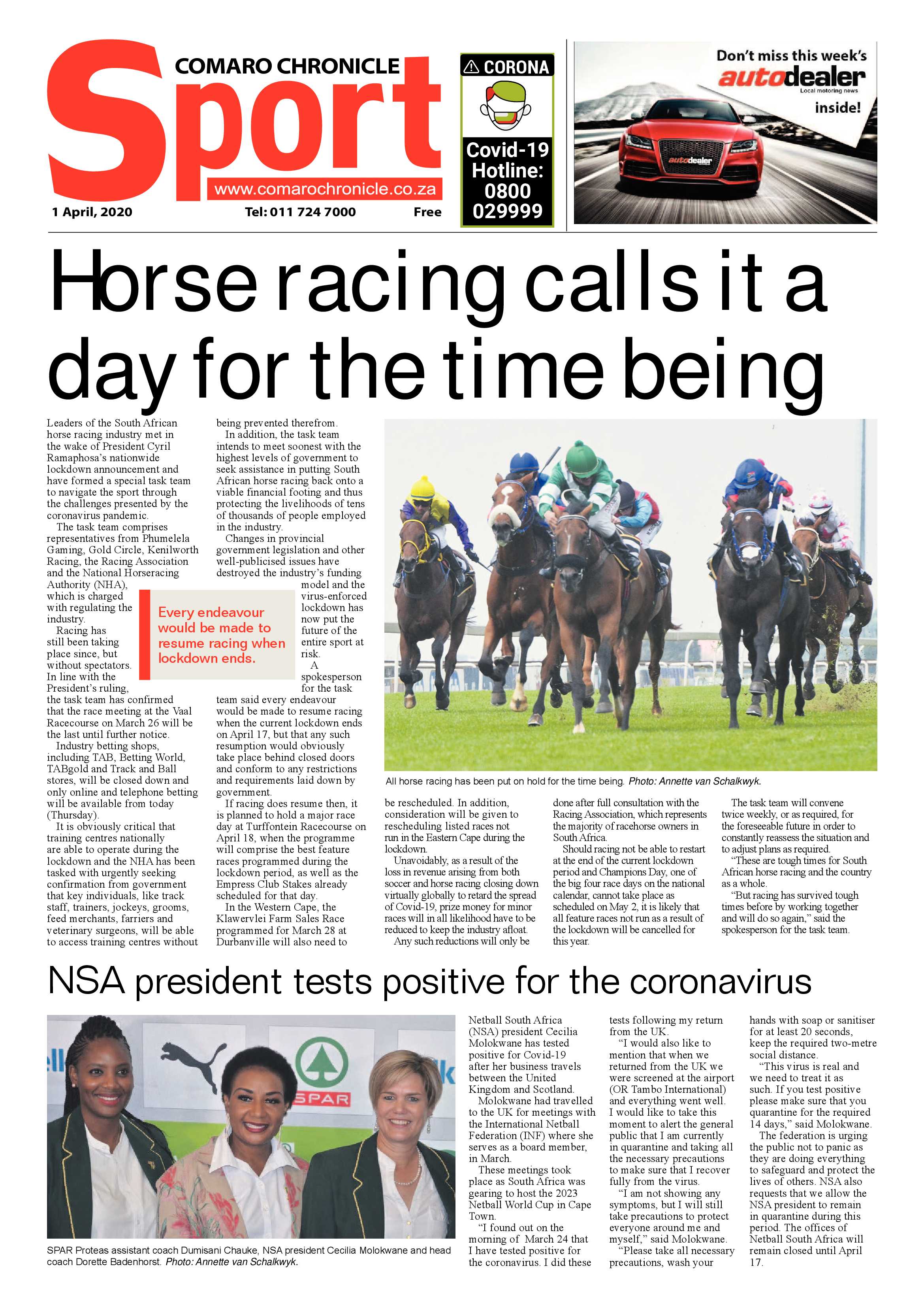 Comaro Chronicle 1 April 2020 page 8