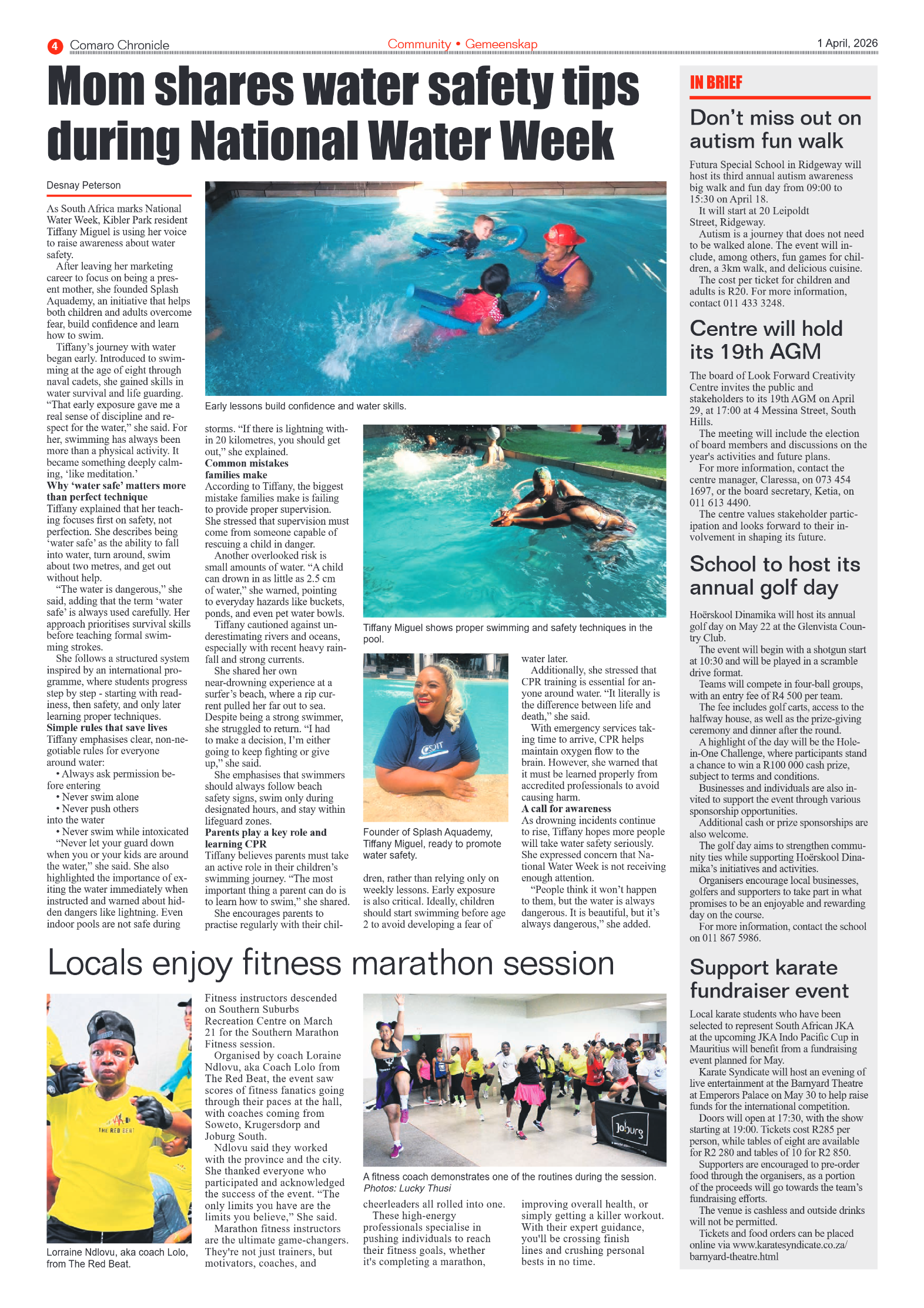 Comaro Chronicle 1 April 2026 page 4