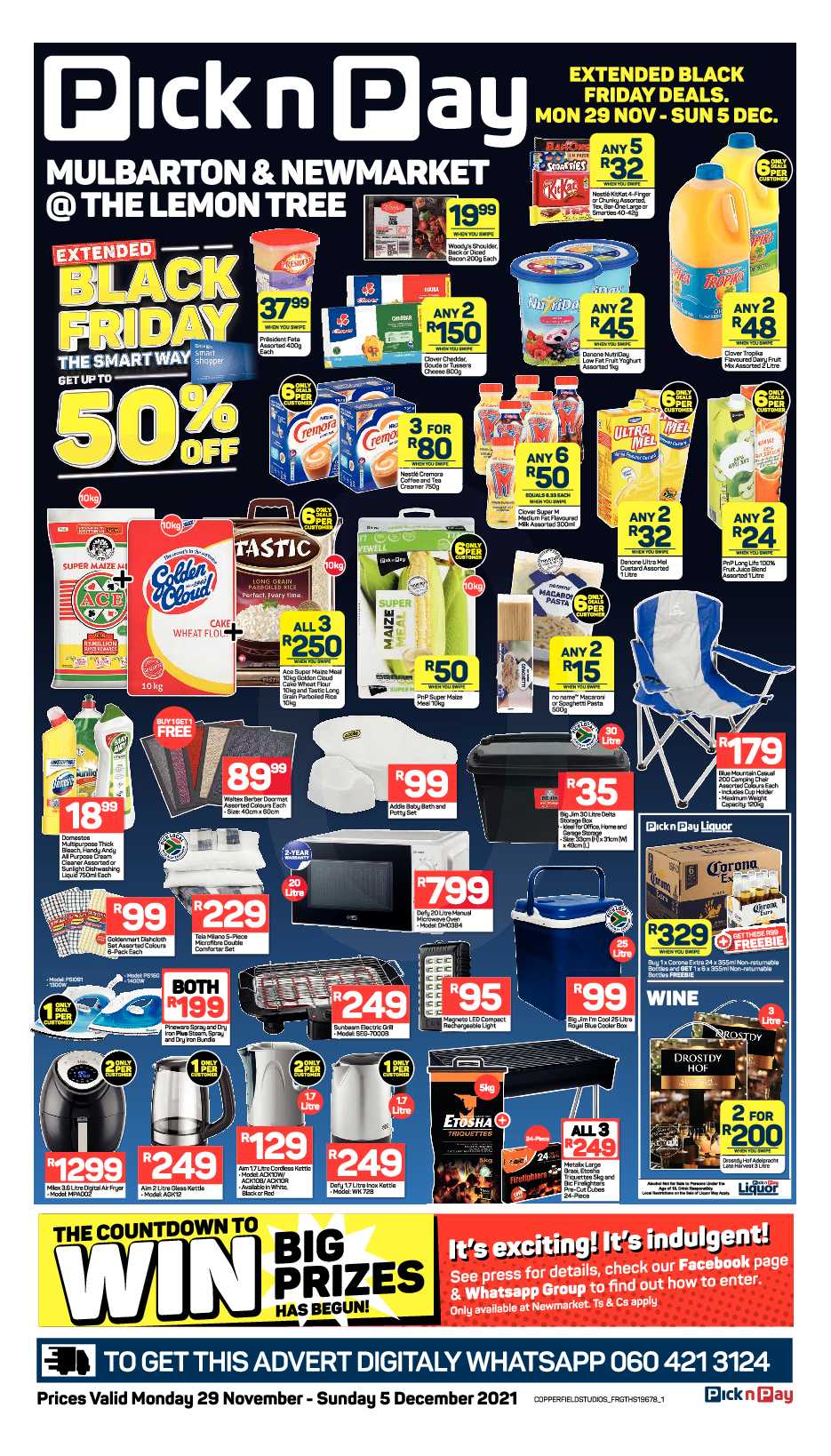 Comaro Chronicle 1 December 2021 page 1