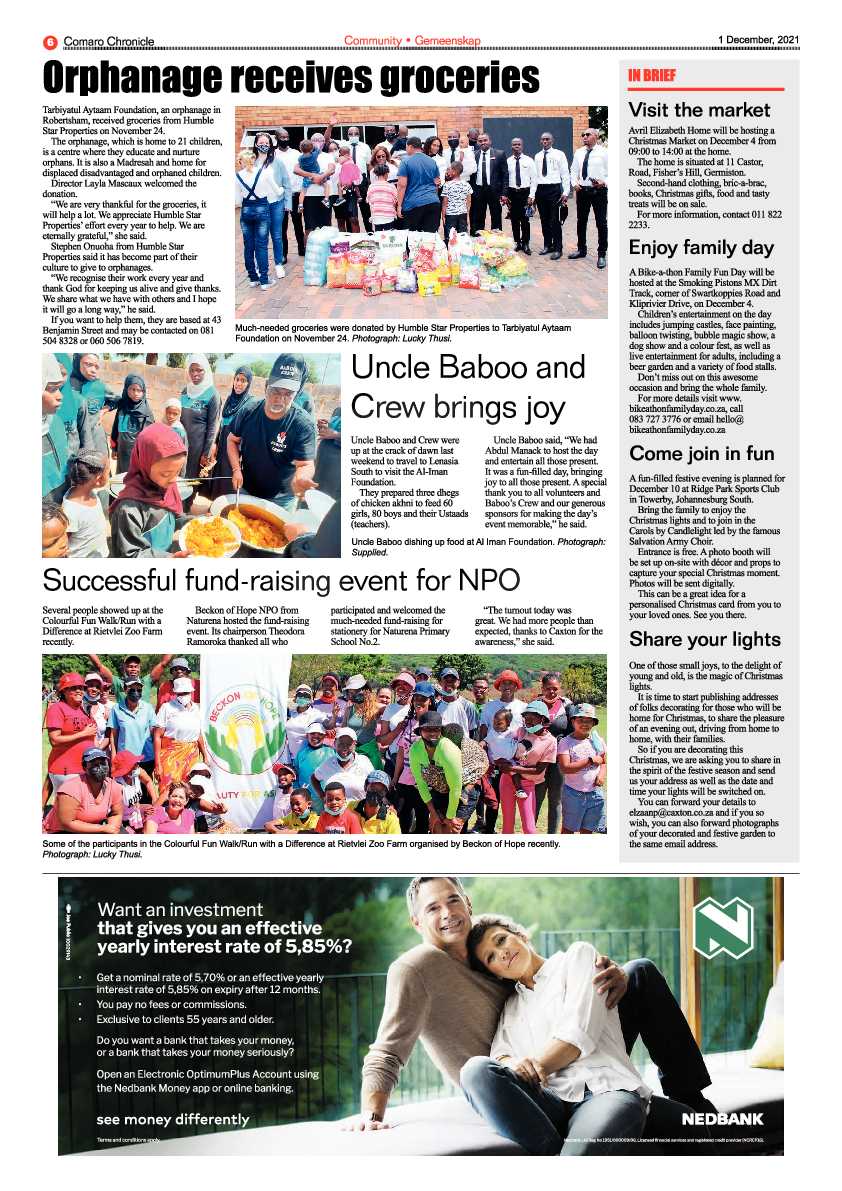 Comaro Chronicle 1 December 2021 page 8