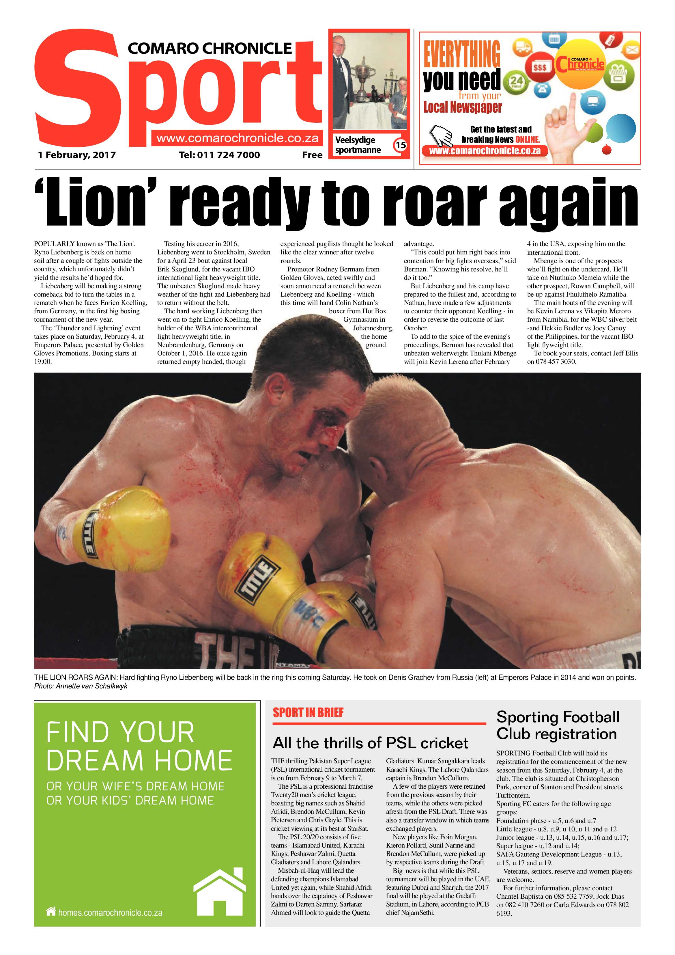 Comaro Chronicle 1 February 2017 page 16