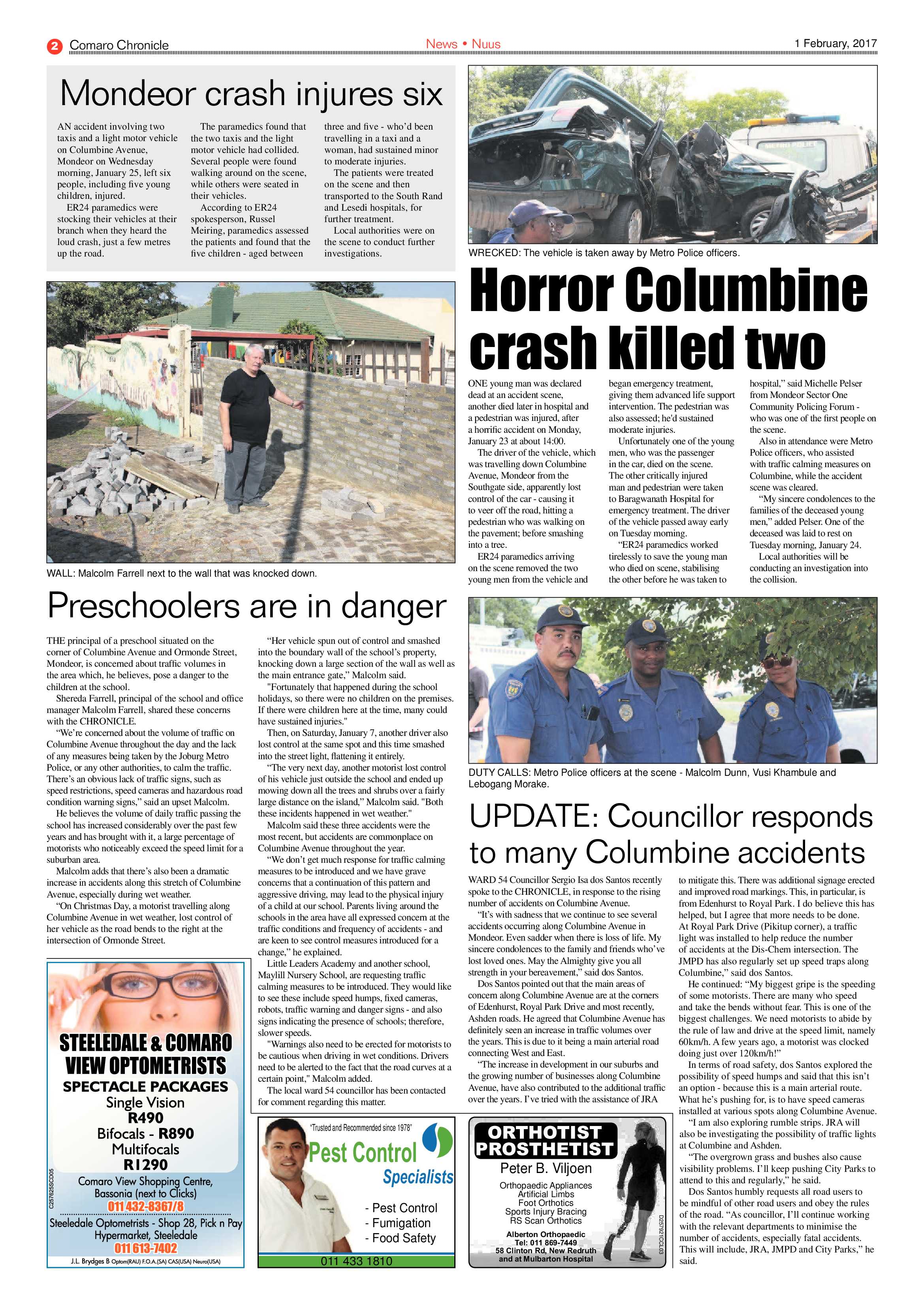 Comaro Chronicle 1 February 2017 page 2