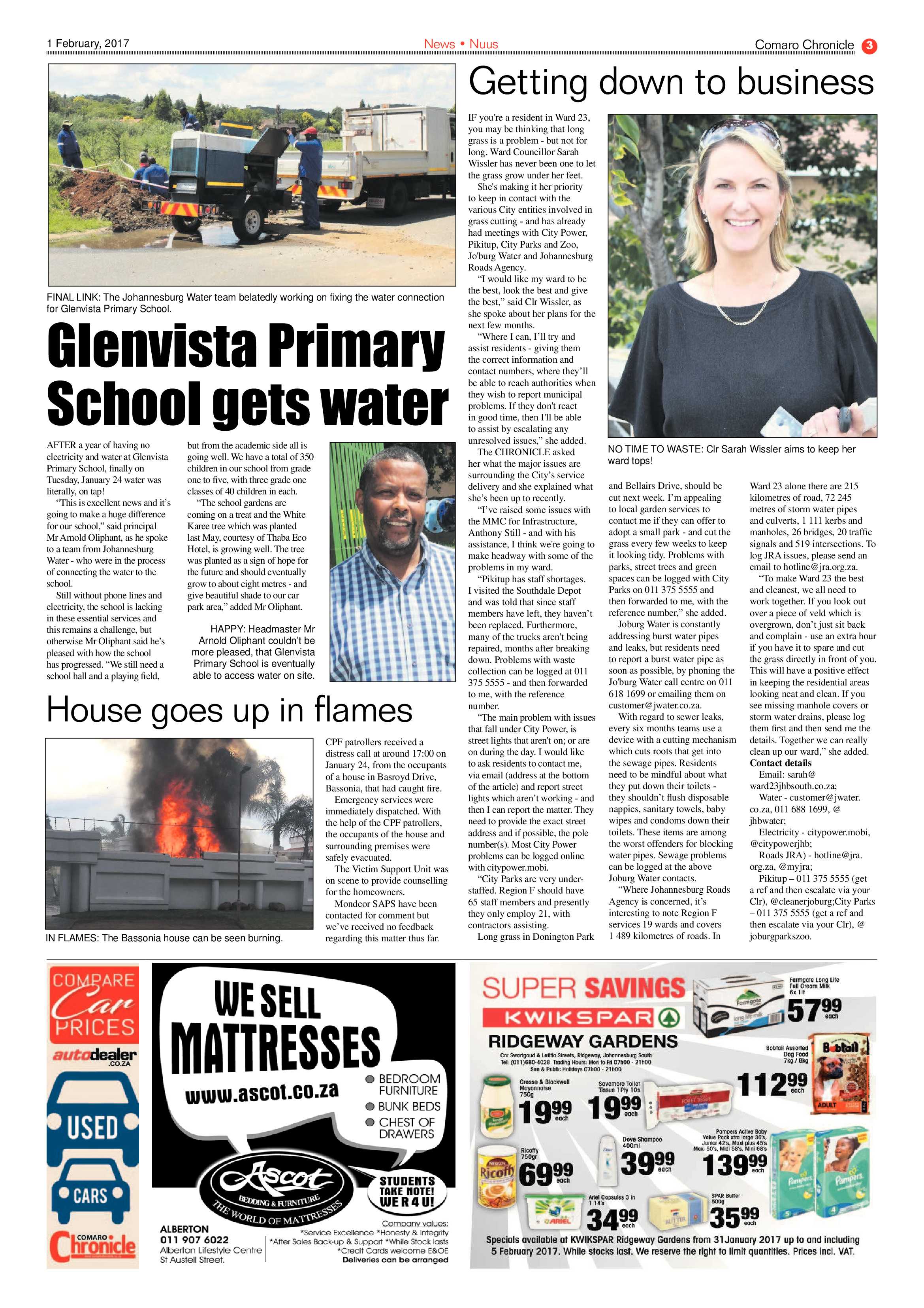 Comaro Chronicle 1 February 2017 page 3