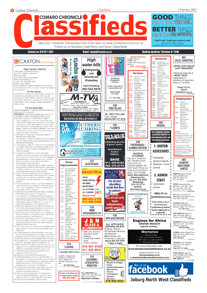 Comaro Chronicle 1 February 2023 page 6