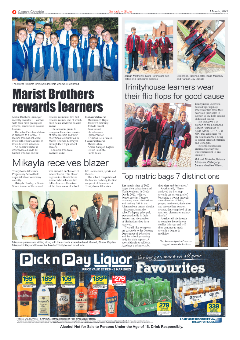 Comaro Chronicle 1 March 2023 page 4