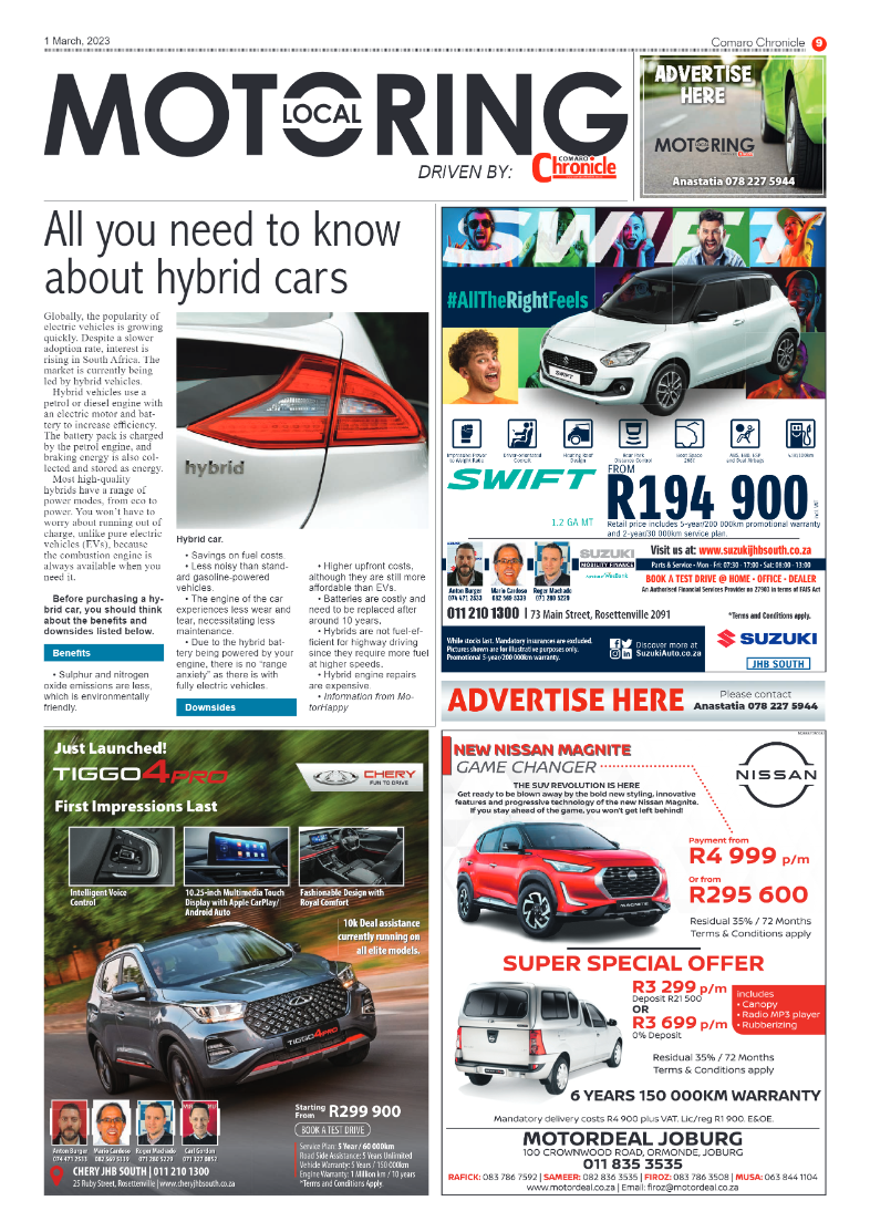 Comaro Chronicle 1 March 2023 page 9