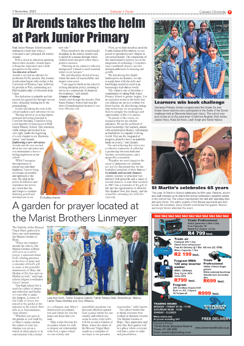 Comaro Chronicle 1 November 2023 page 7