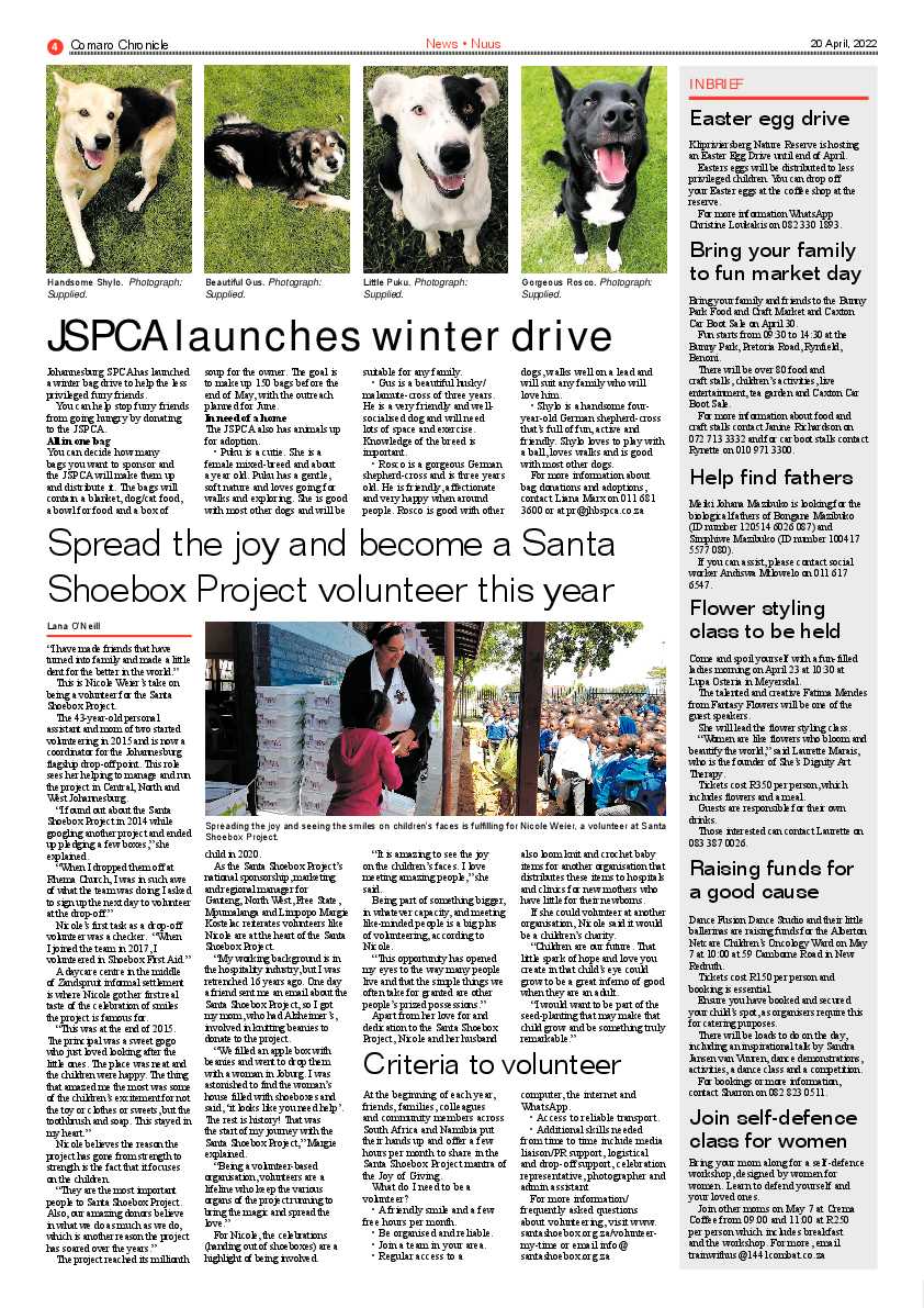 Comaro Chronicle 20 April 2022 page 6