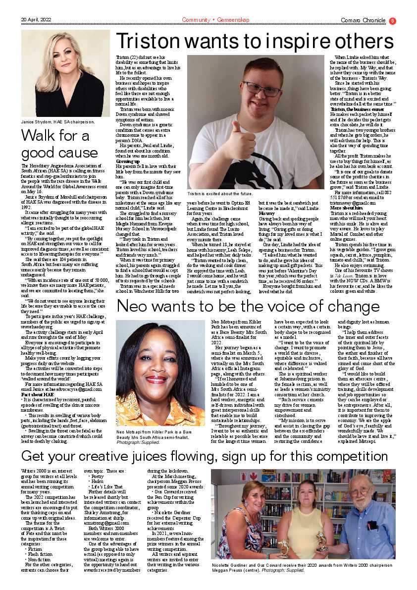 Comaro Chronicle 20 April 2022 page 7