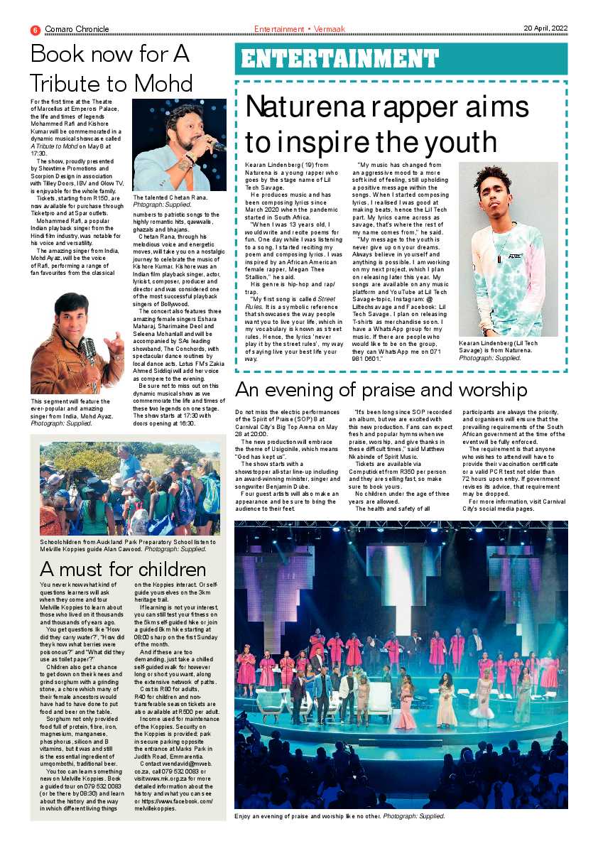 Comaro Chronicle 20 April 2022 page 8