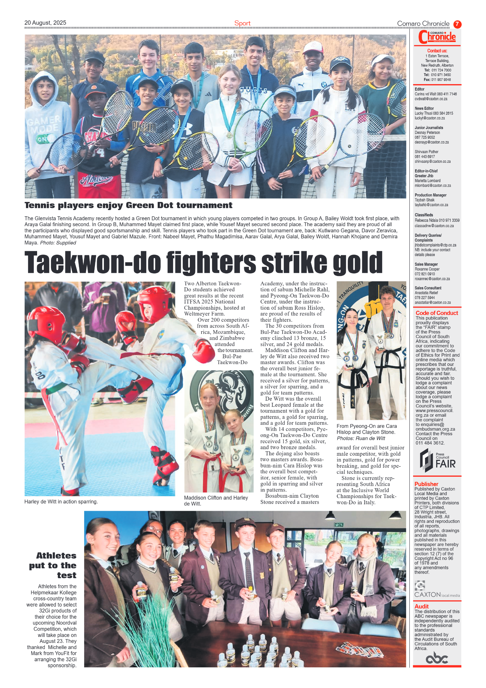 Comaro Chronicle 20 August 2025 page 7