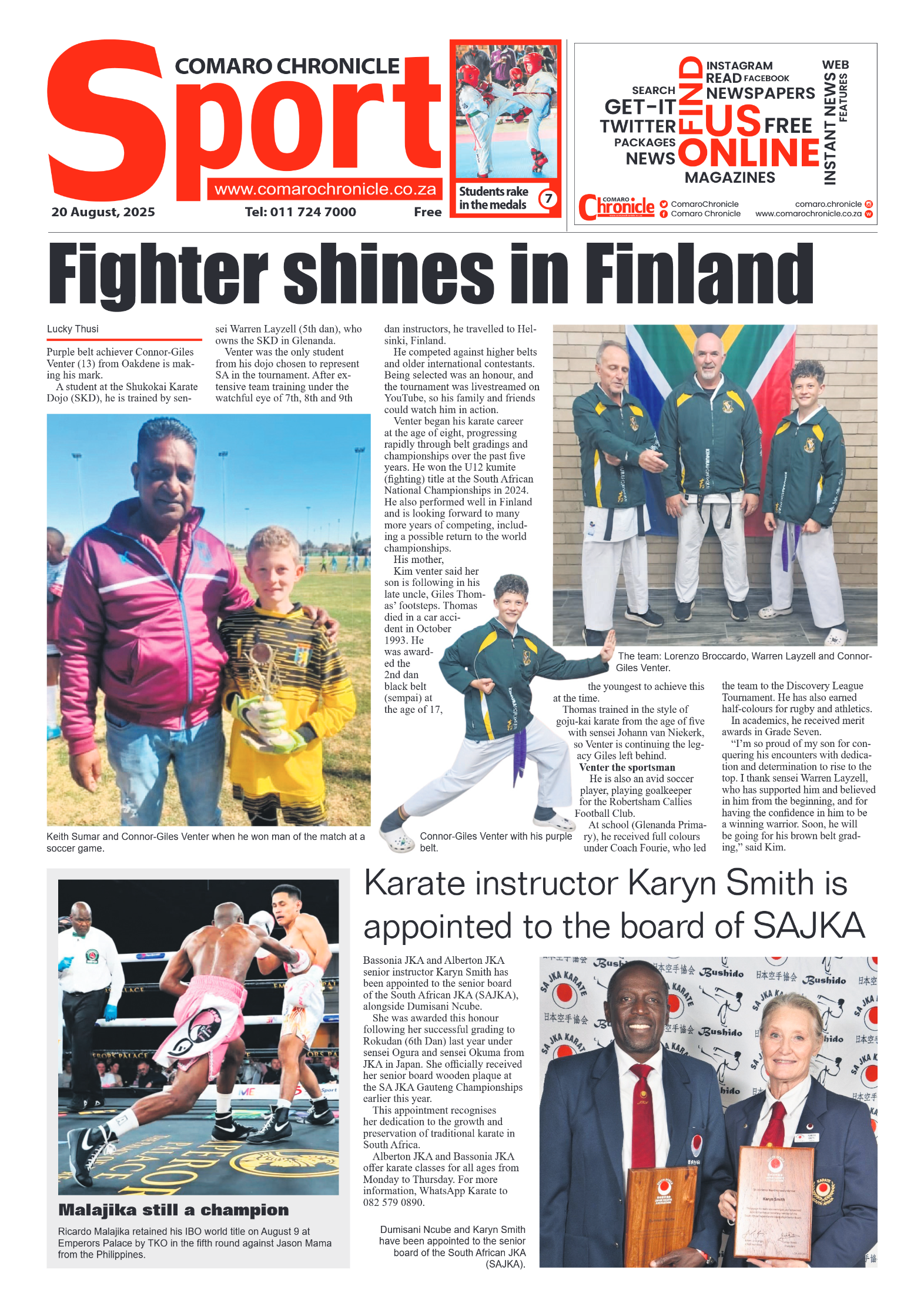 Comaro Chronicle 20 August 2025 page 8