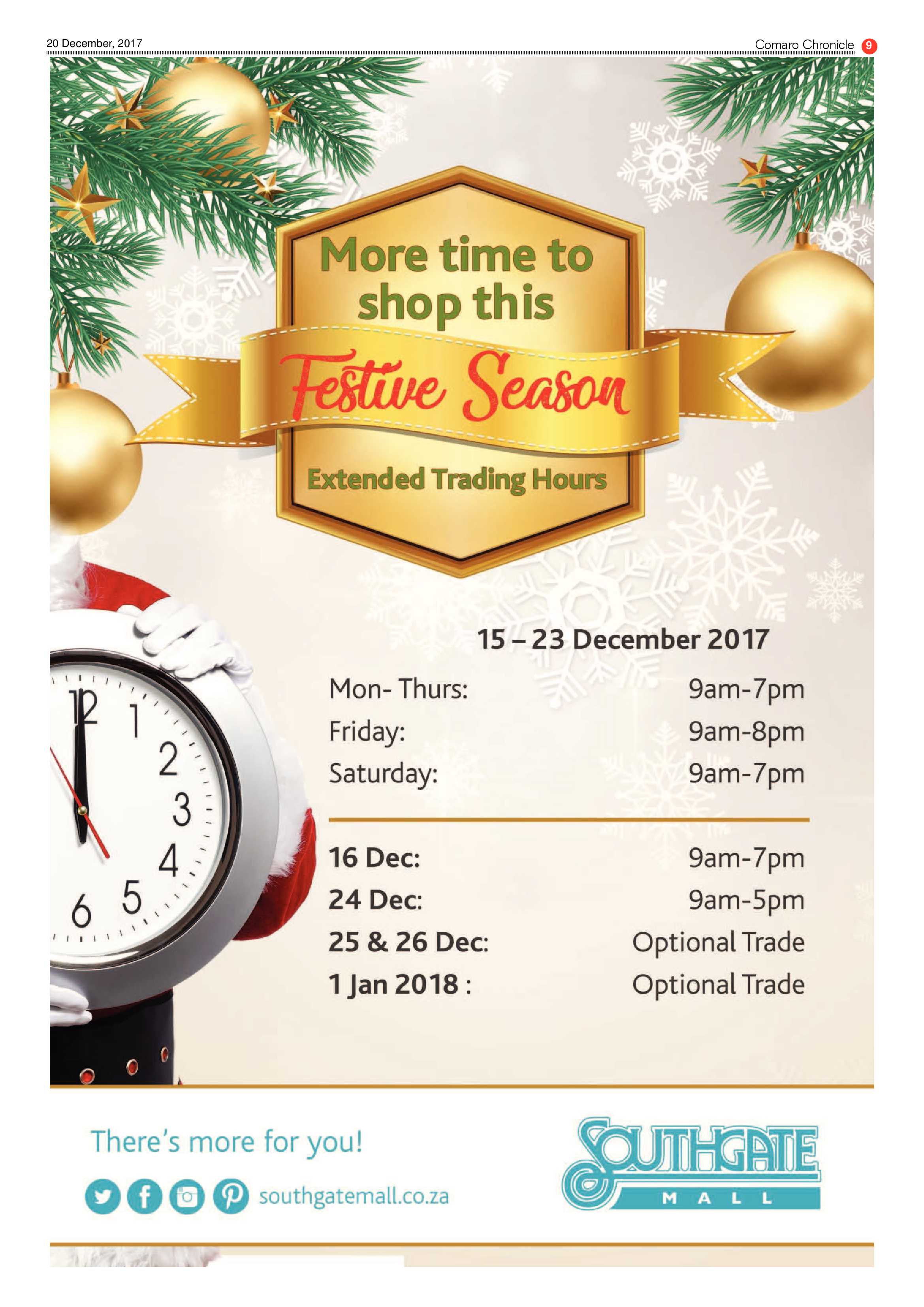 Comaro Chronicle 20 December 2017 page 9