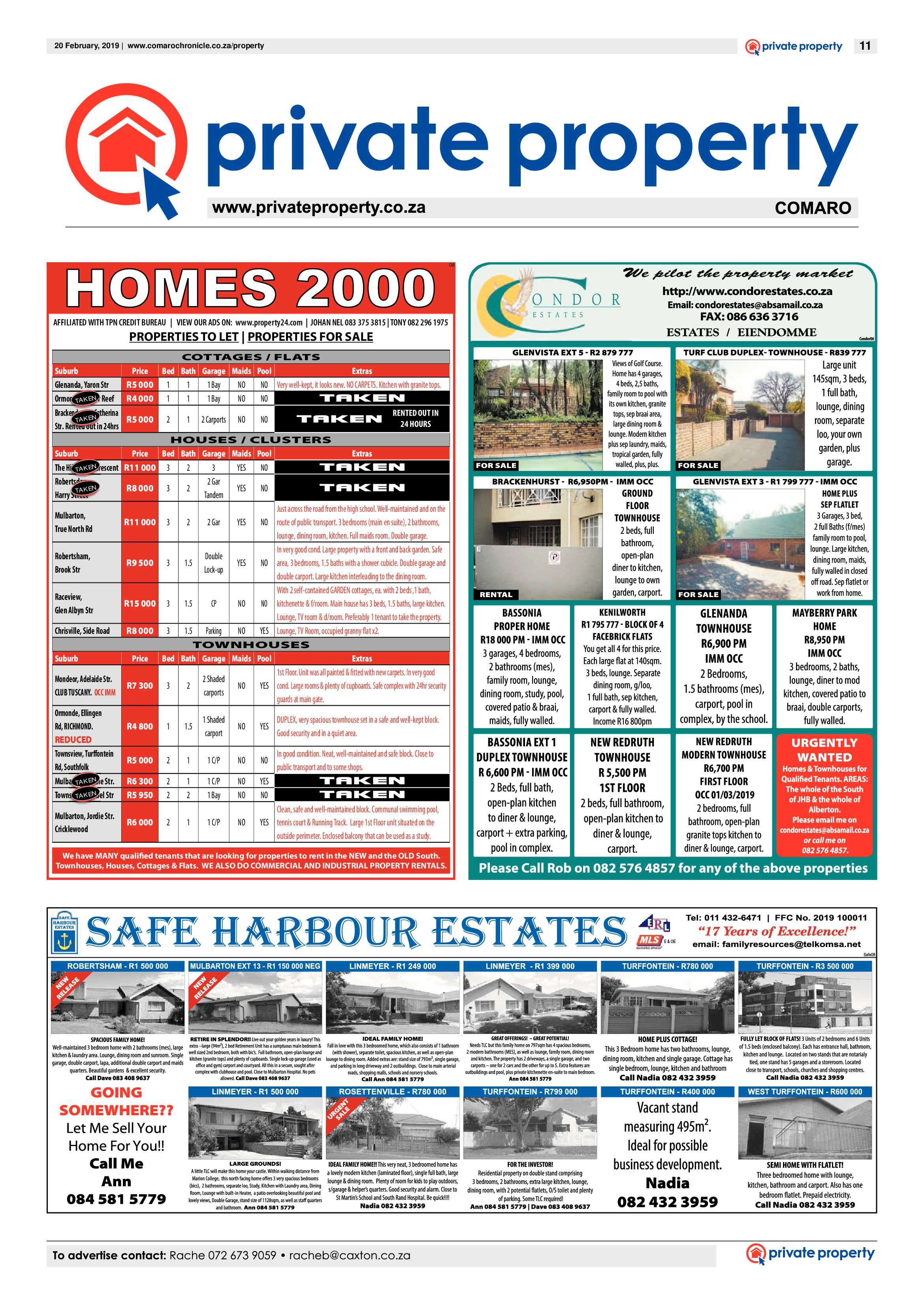Comaro Chronicle 20 February 2019 page 11