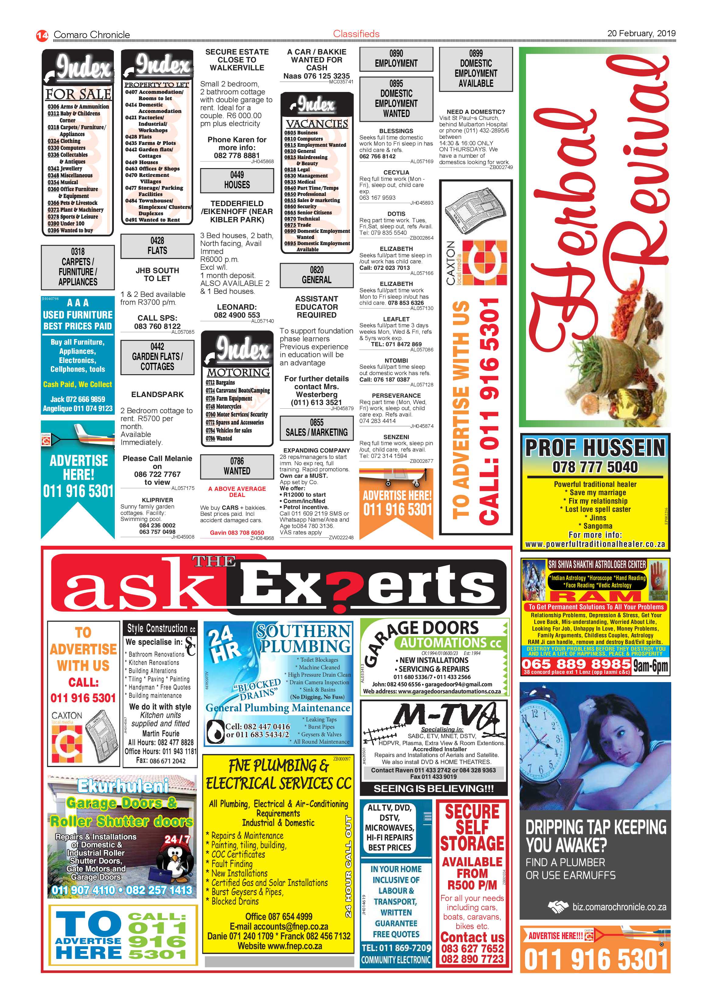 Comaro Chronicle 20 February 2019 page 14