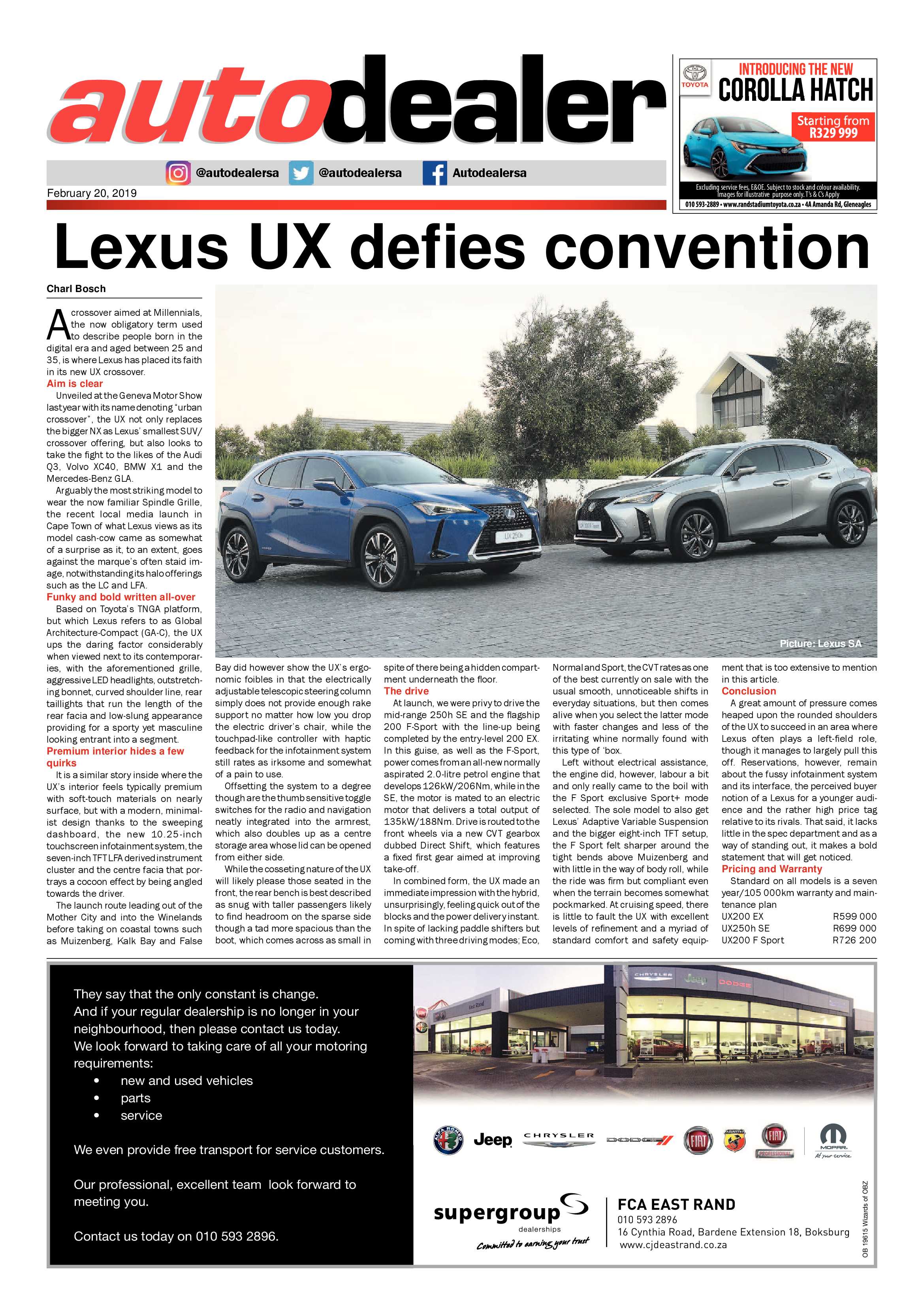 Comaro Chronicle 20 February 2019 page 15