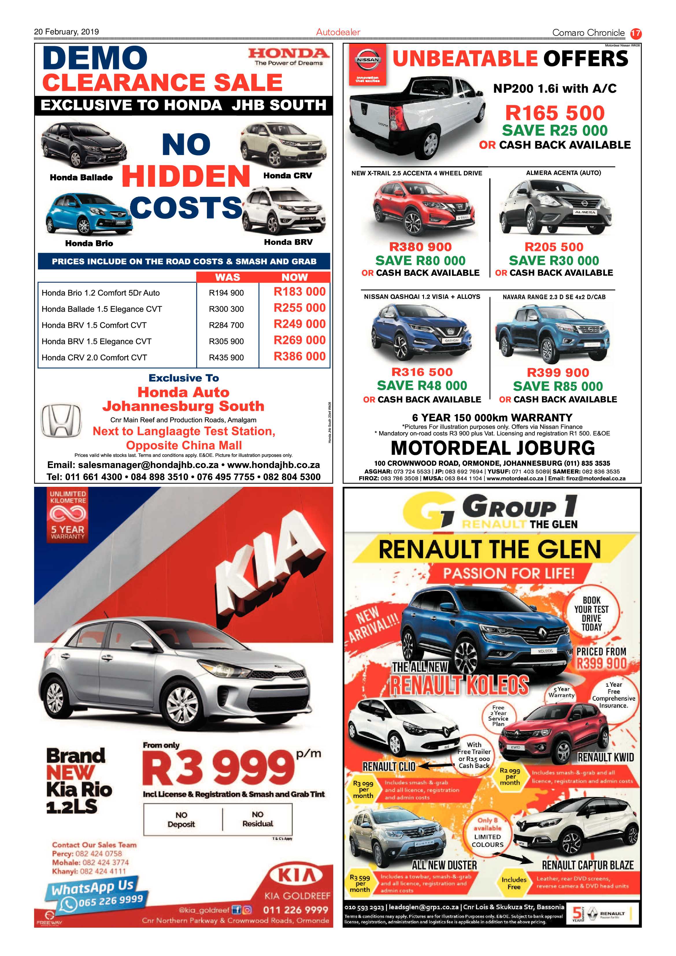 Comaro Chronicle 20 February 2019 page 17