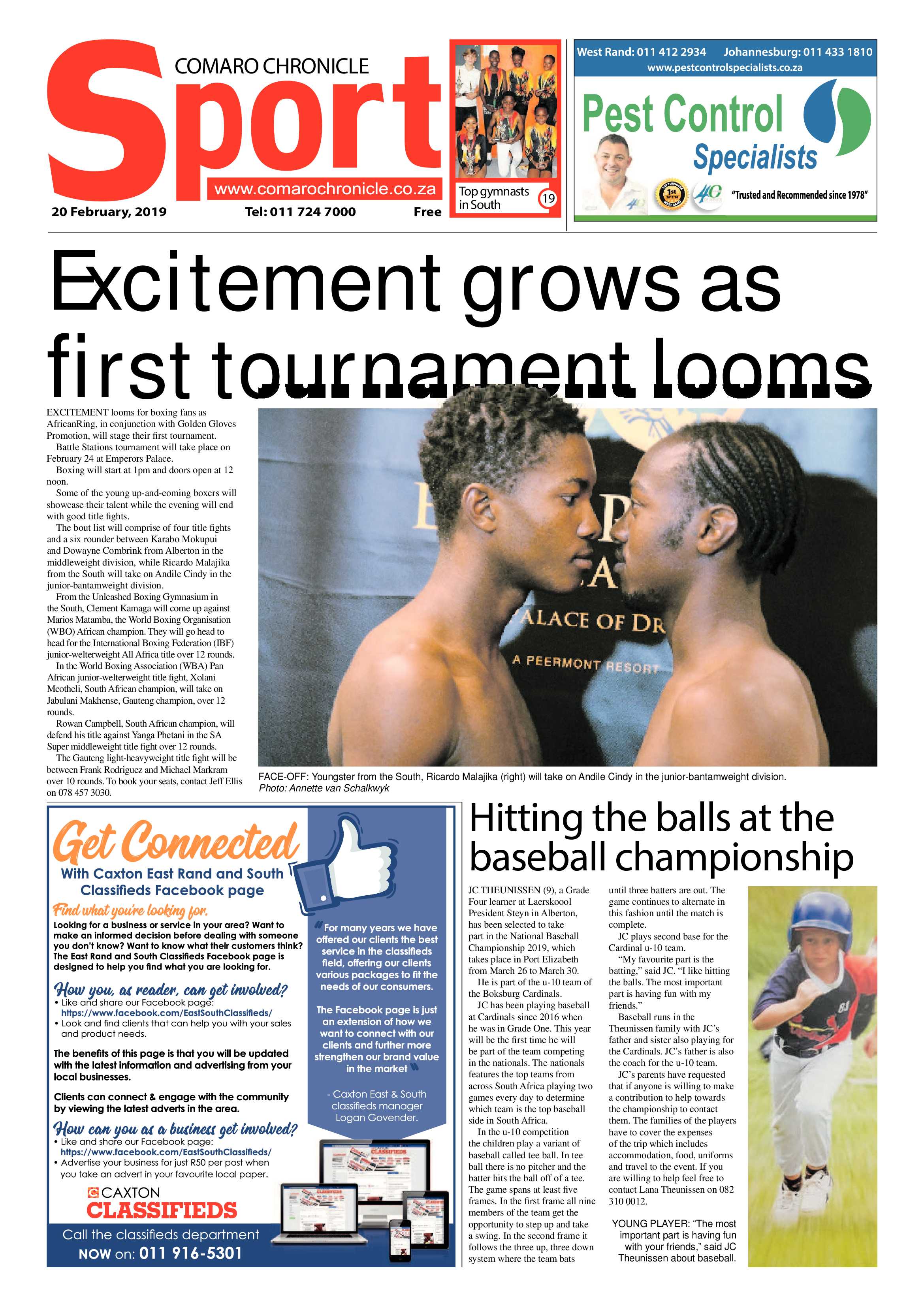 Comaro Chronicle 20 February 2019 page 20