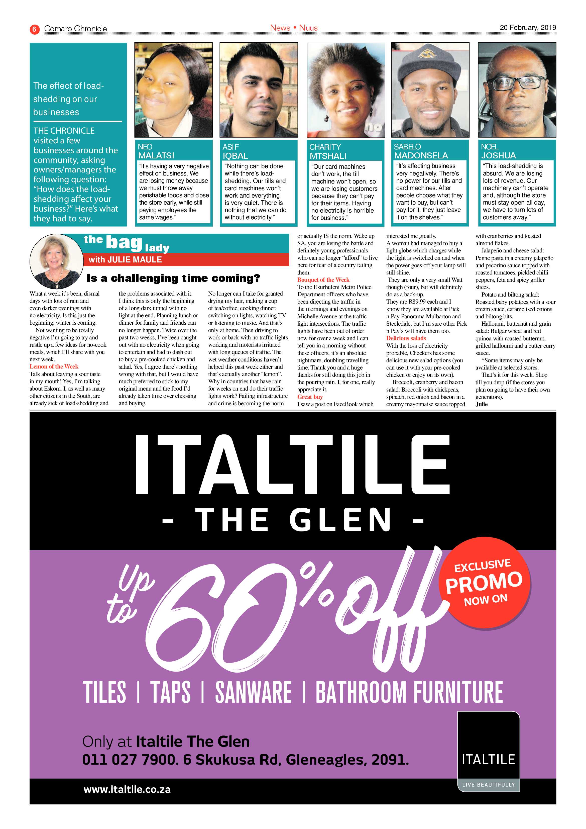 Comaro Chronicle 20 February 2019 page 6