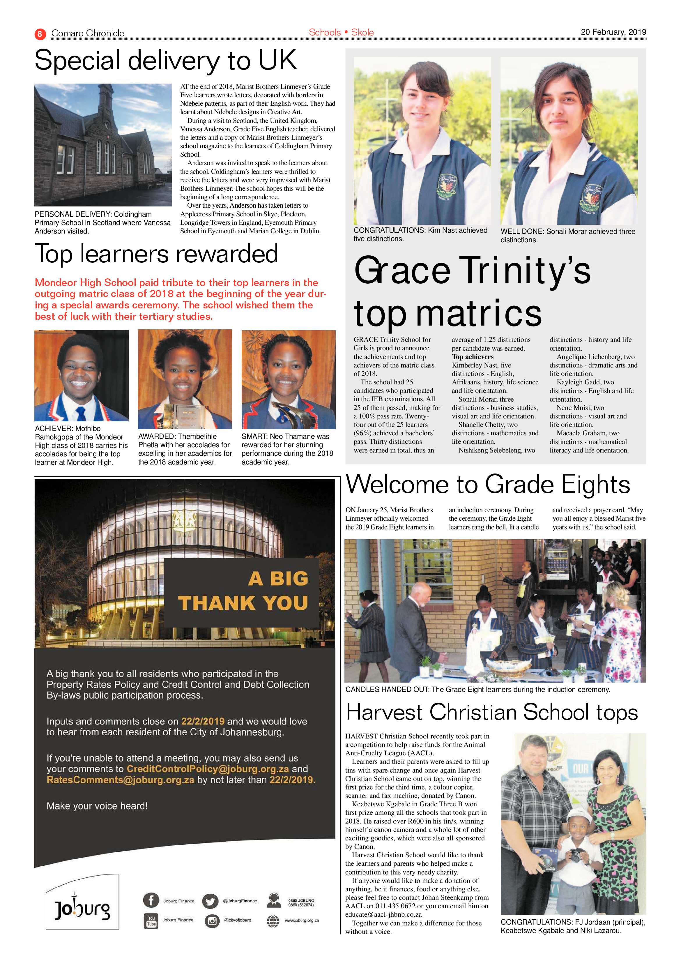 Comaro Chronicle 20 February 2019 page 8