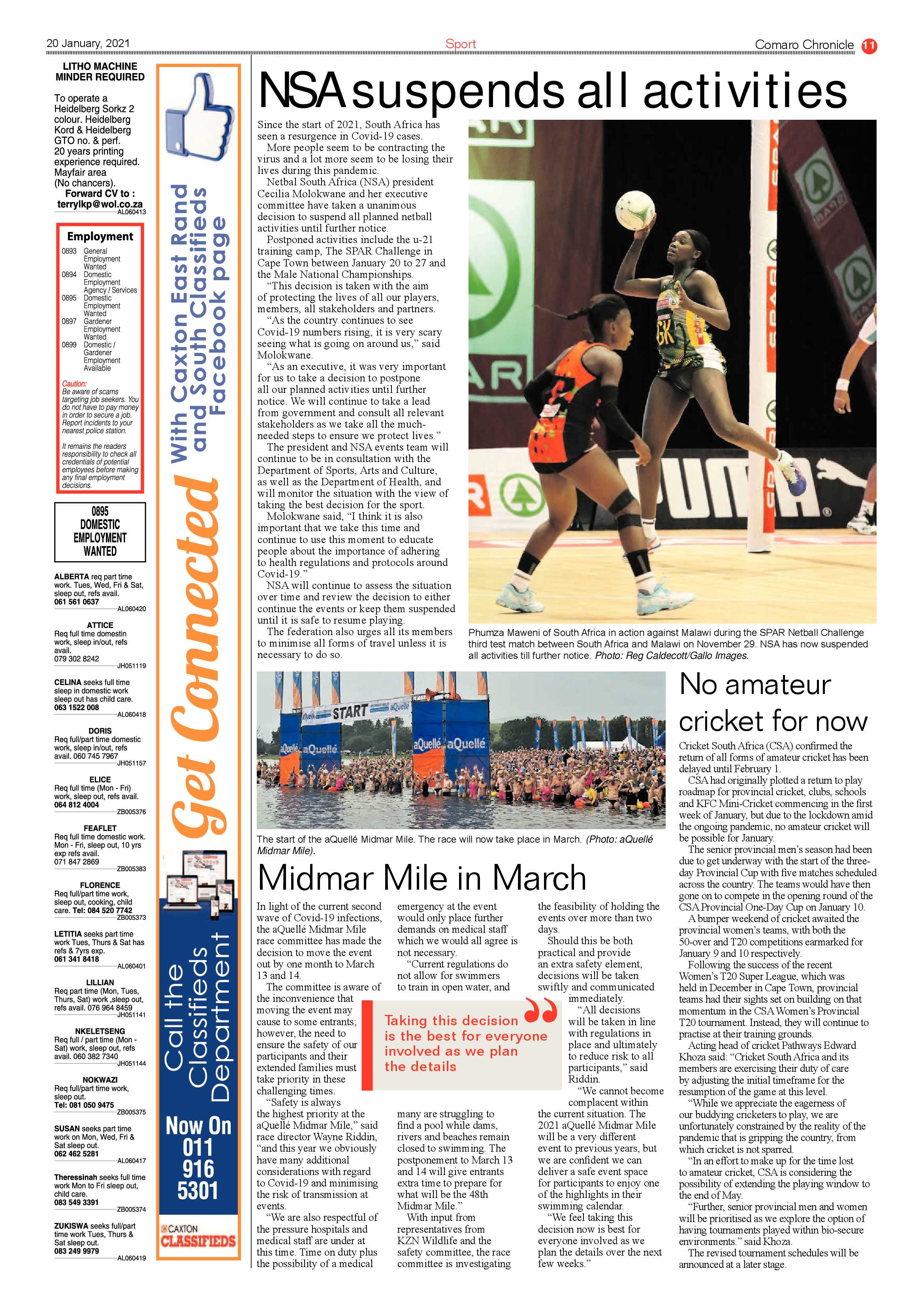 Comaro Chronicle 20 January 2021 page 11