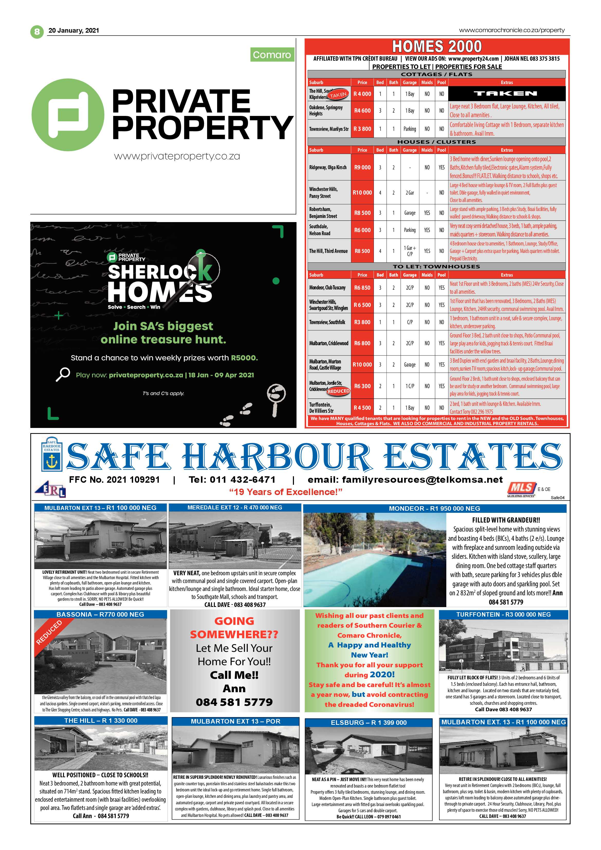 Comaro Chronicle 20 January 2021 page 8