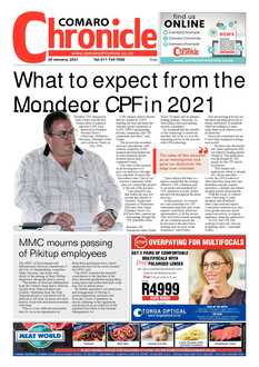 Comaro Chronicle 20 January 2021
