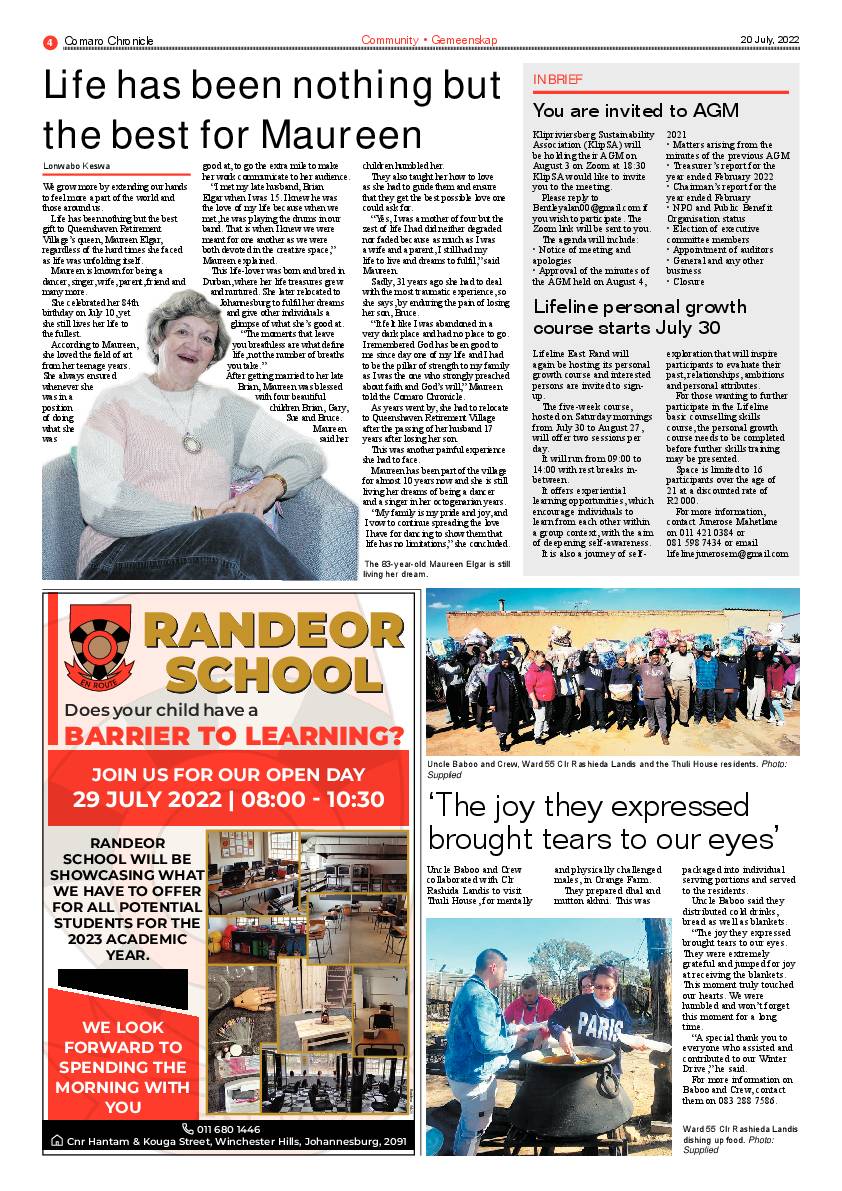 Comaro Chronicle 20 July 2022 page 6