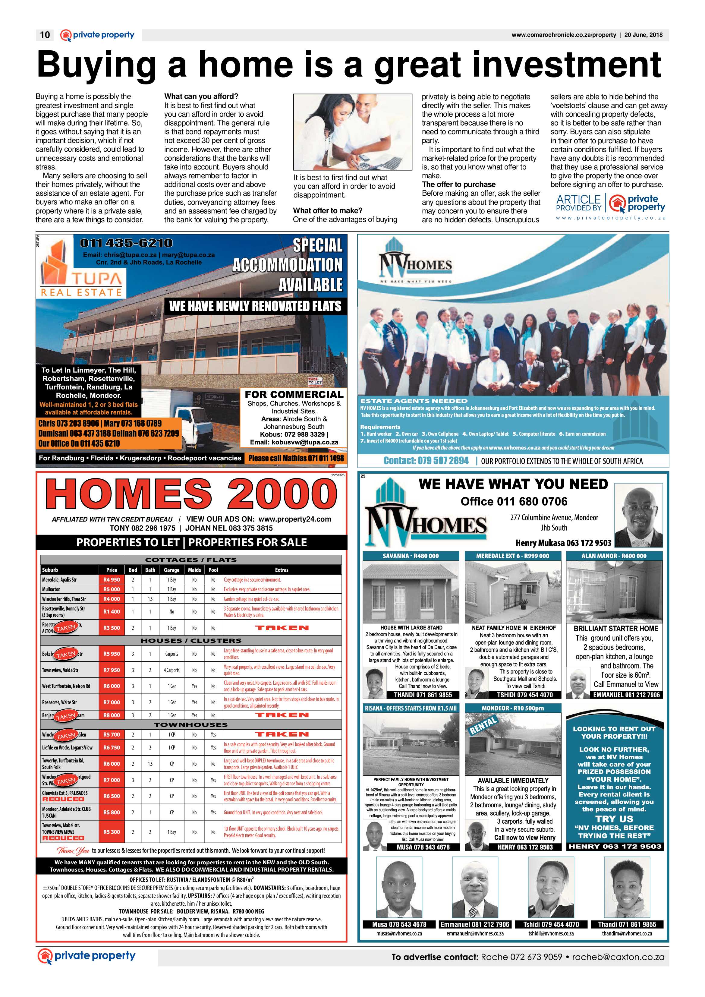 Comaro Chronicle 20 June 2018 page 10