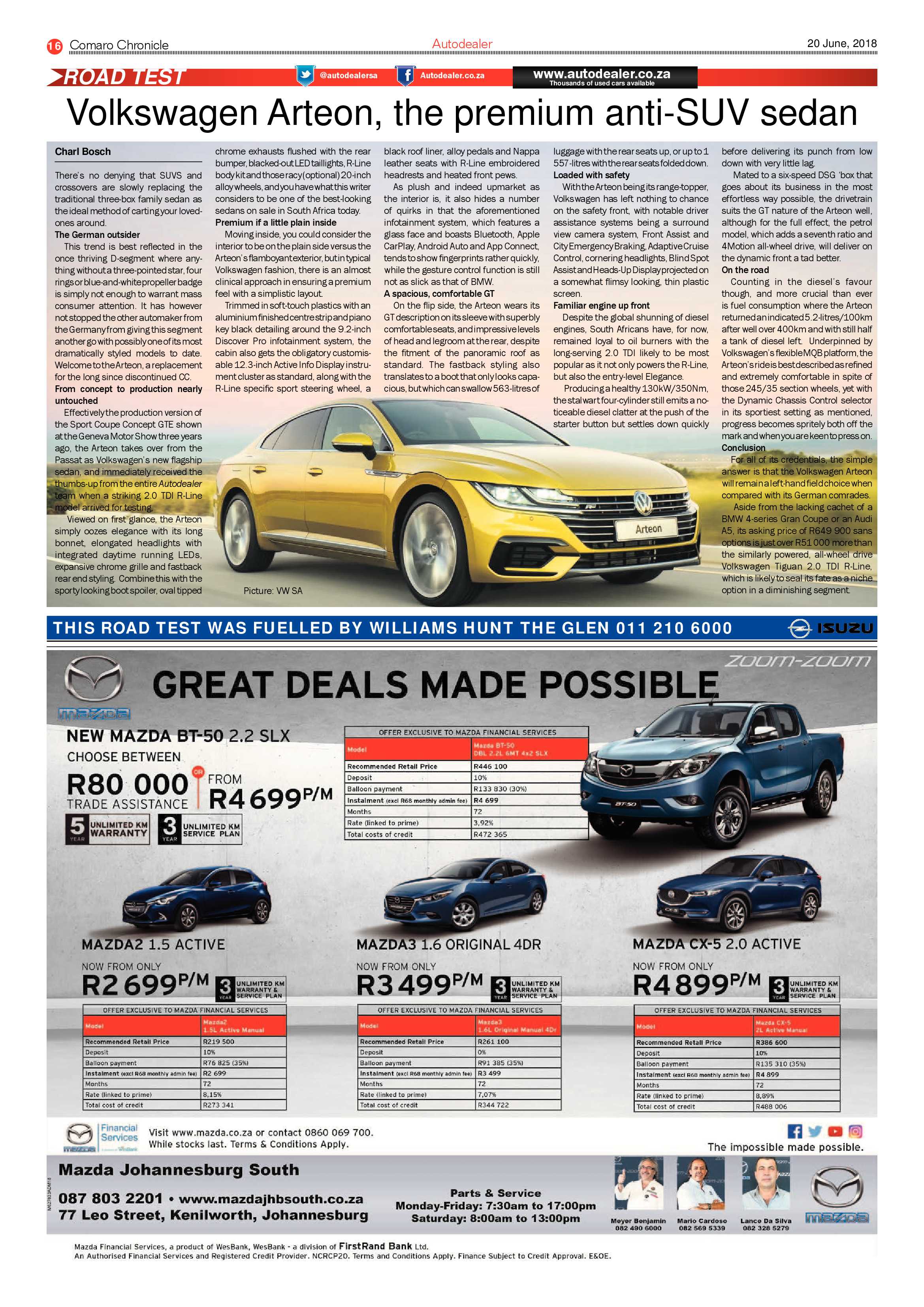 Comaro Chronicle 20 June 2018 page 16