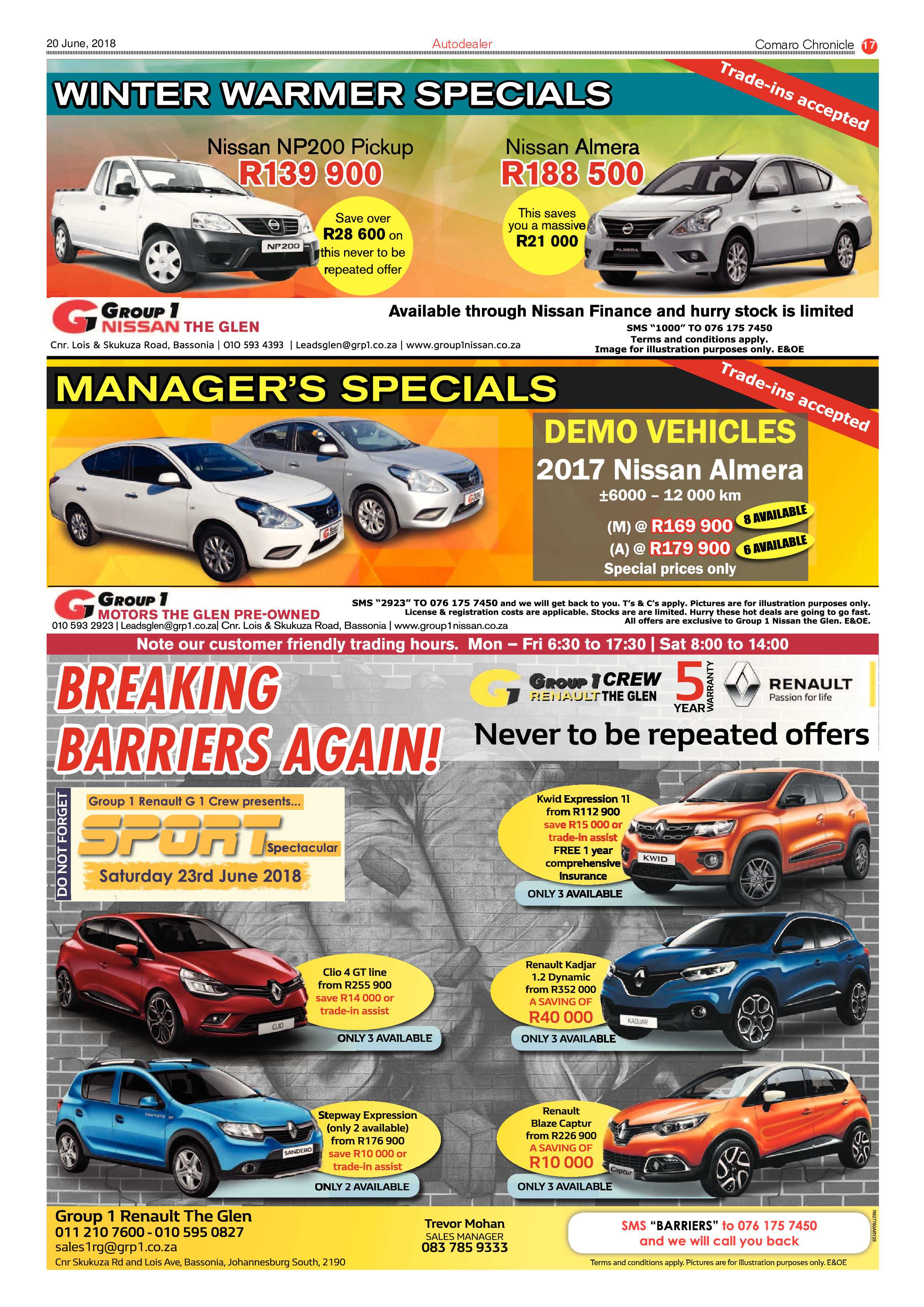 Comaro Chronicle 20 June 2018 page 17