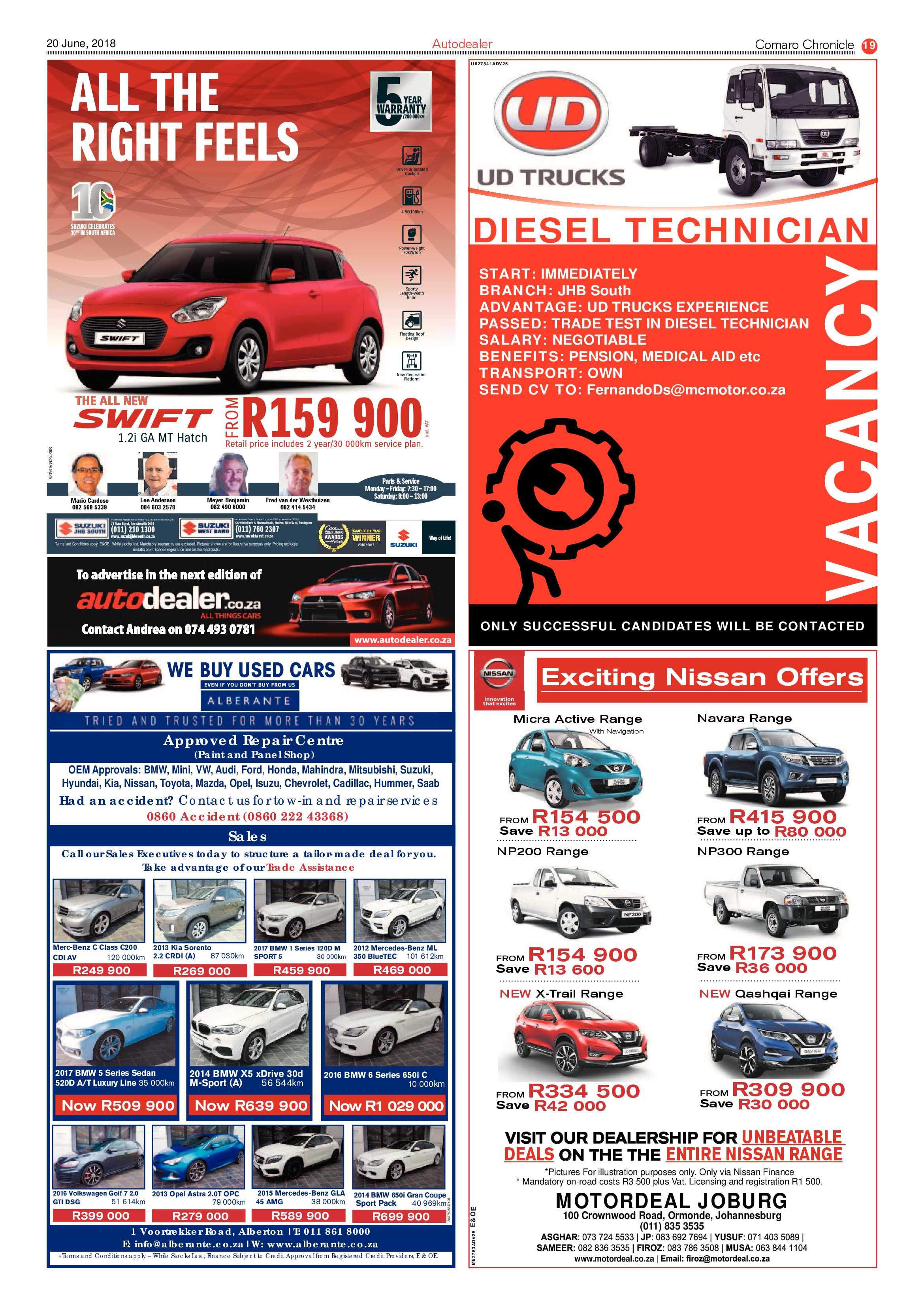 Comaro Chronicle 20 June 2018 page 19