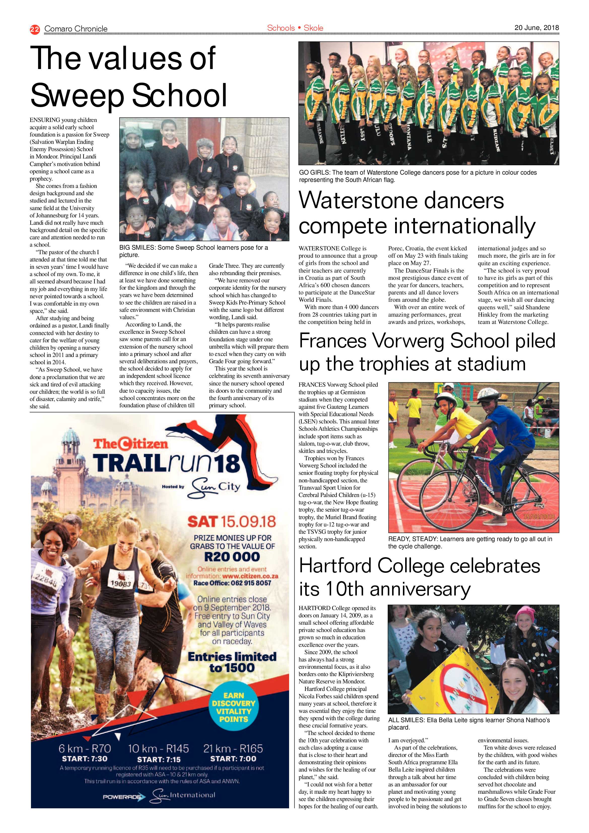 Comaro Chronicle 20 June 2018 page 22