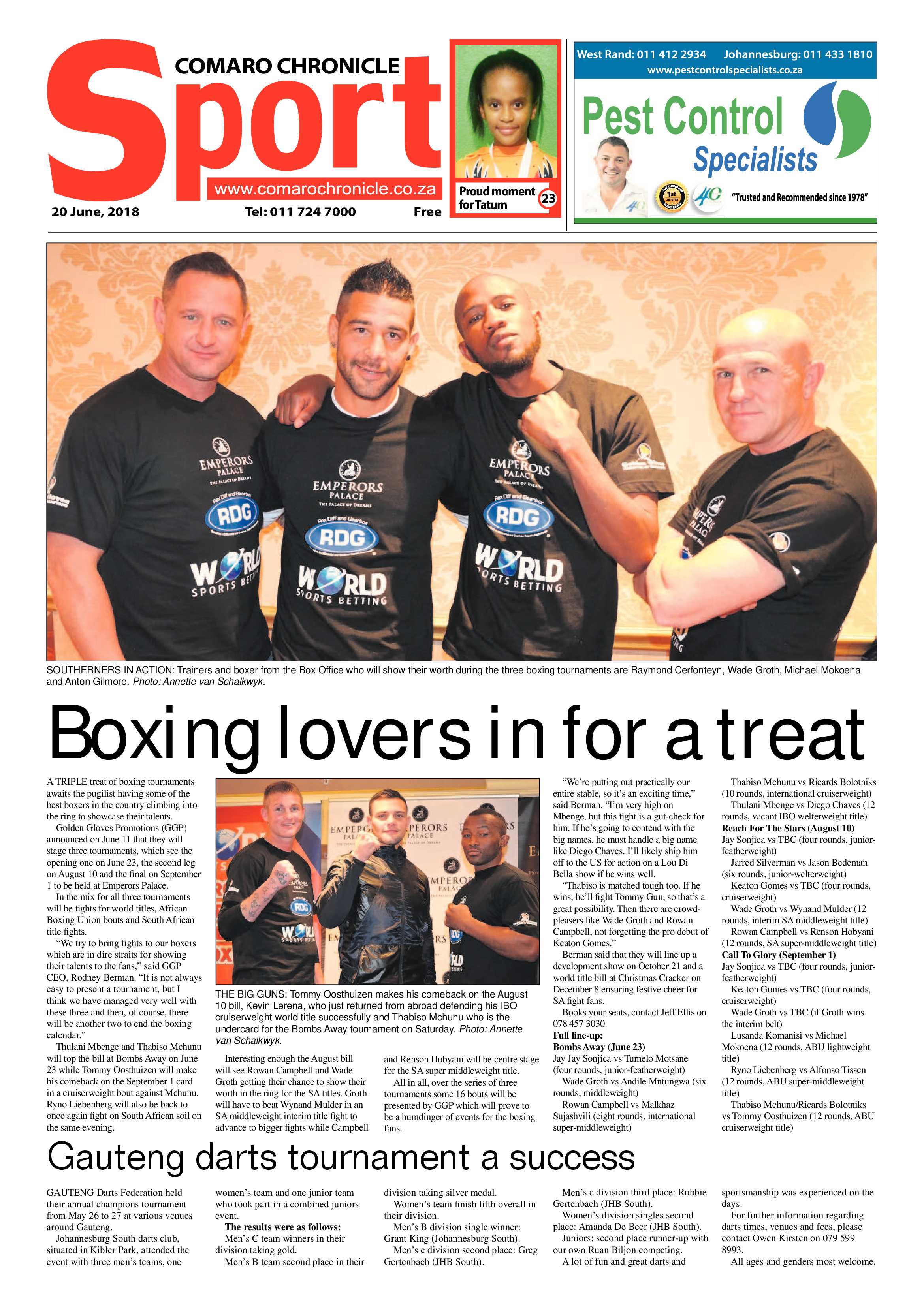 Comaro Chronicle 20 June 2018 page 24