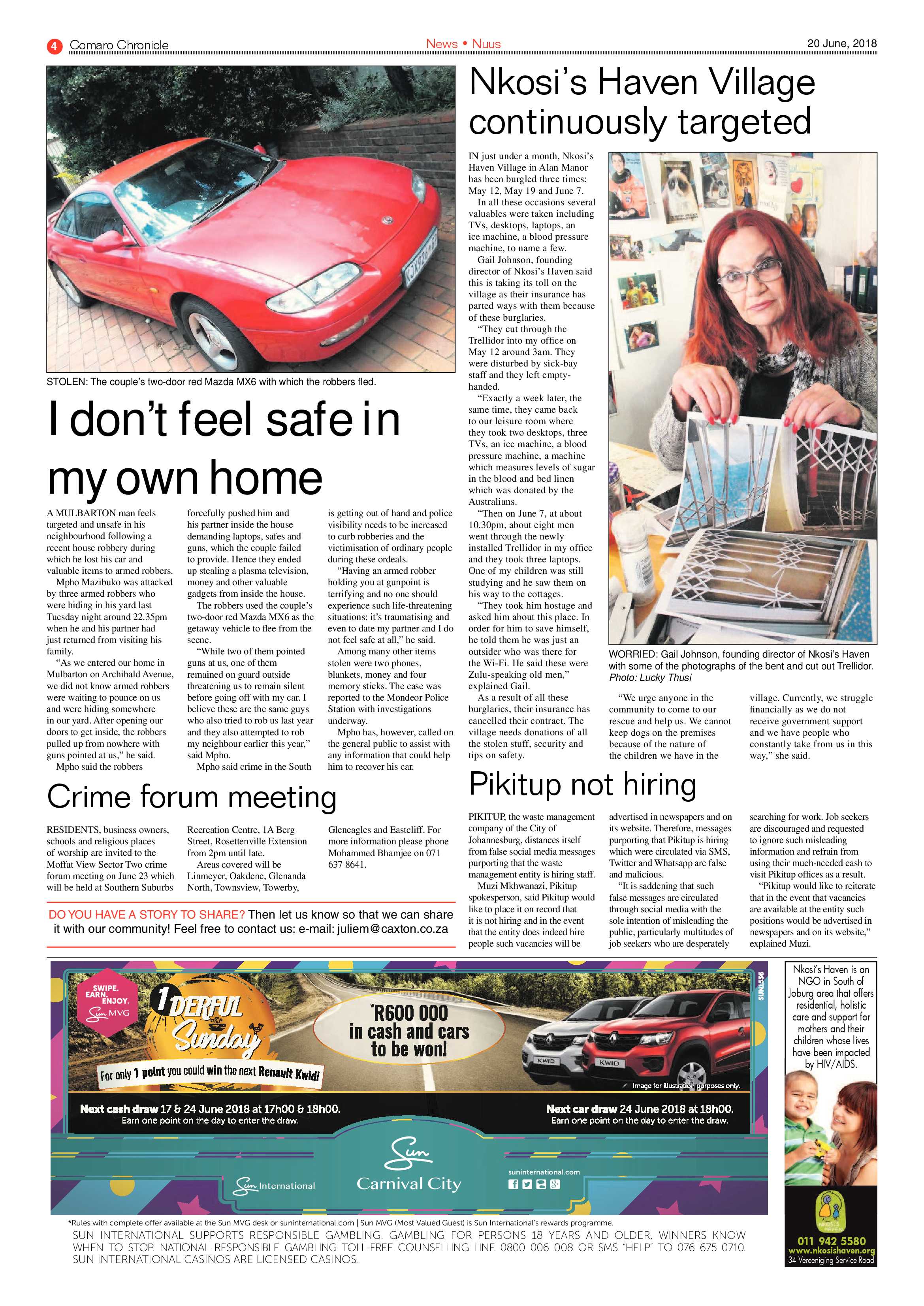 Comaro Chronicle 20 June 2018 page 4
