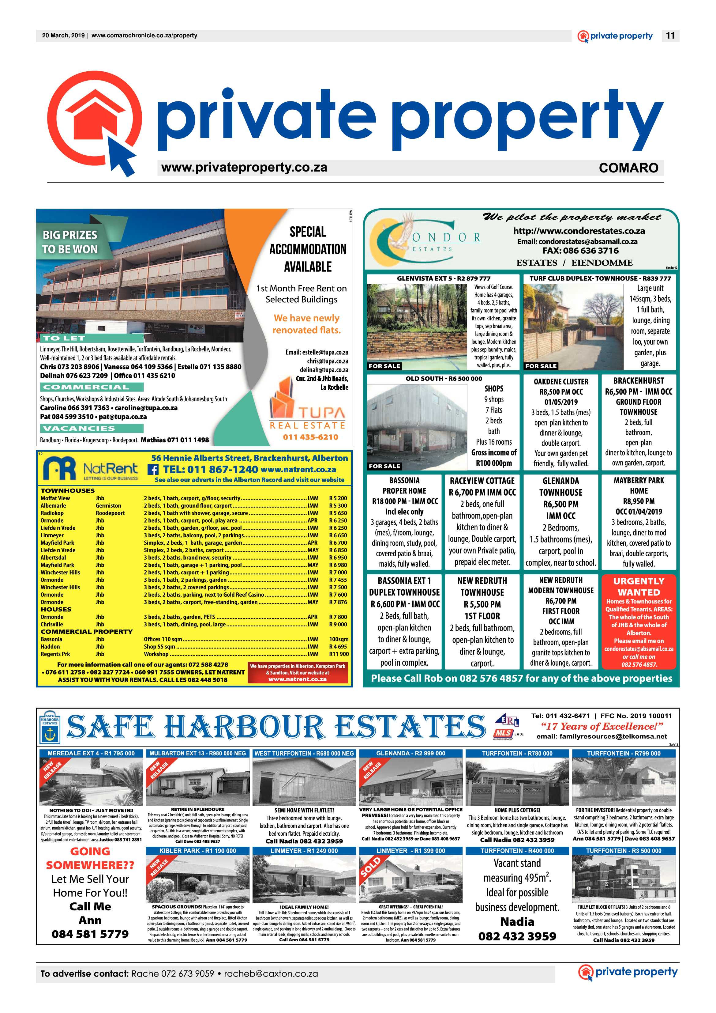 Comaro Chronicle 20 March 2019 page 11