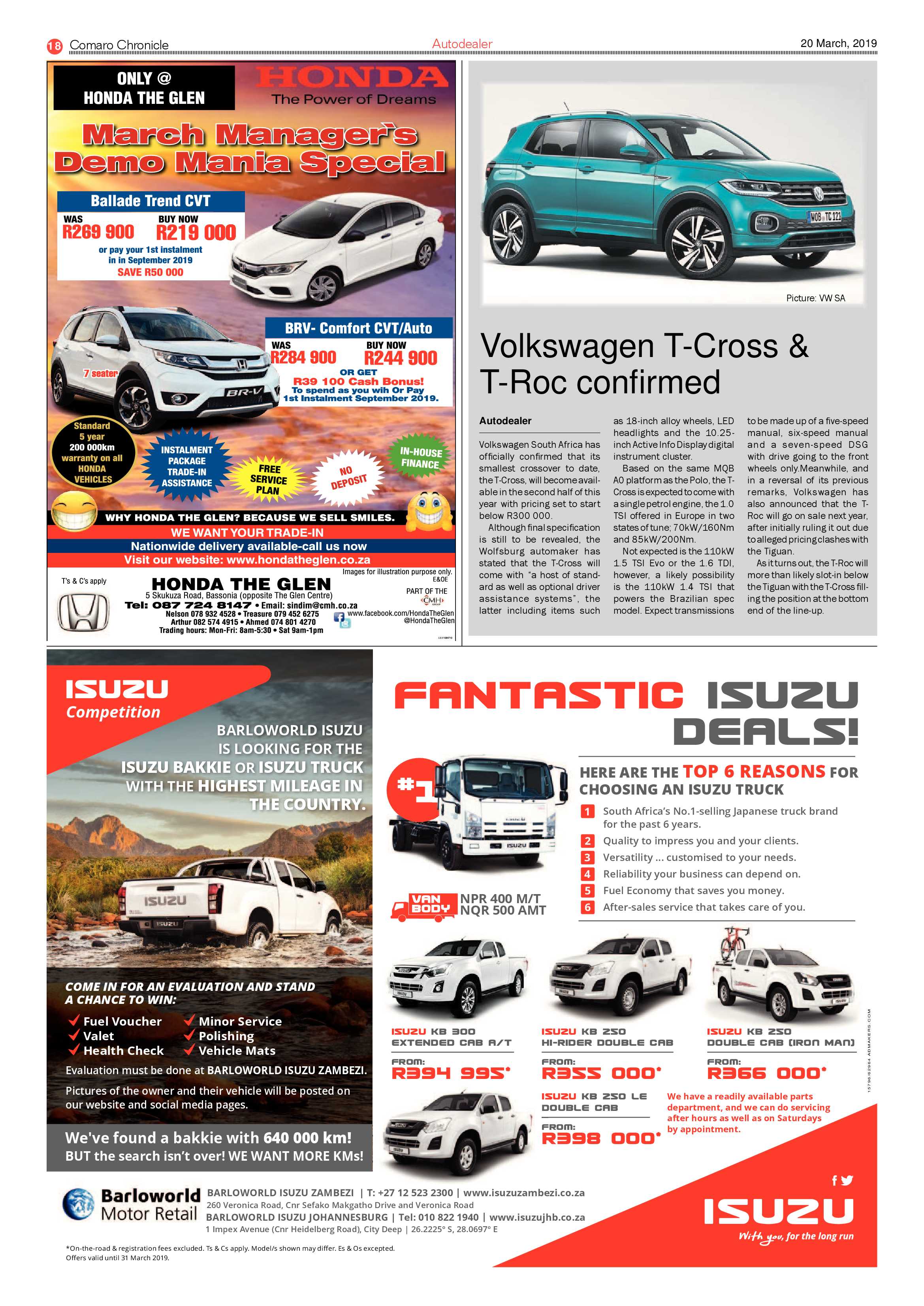 Comaro Chronicle 20 March 2019 page 18