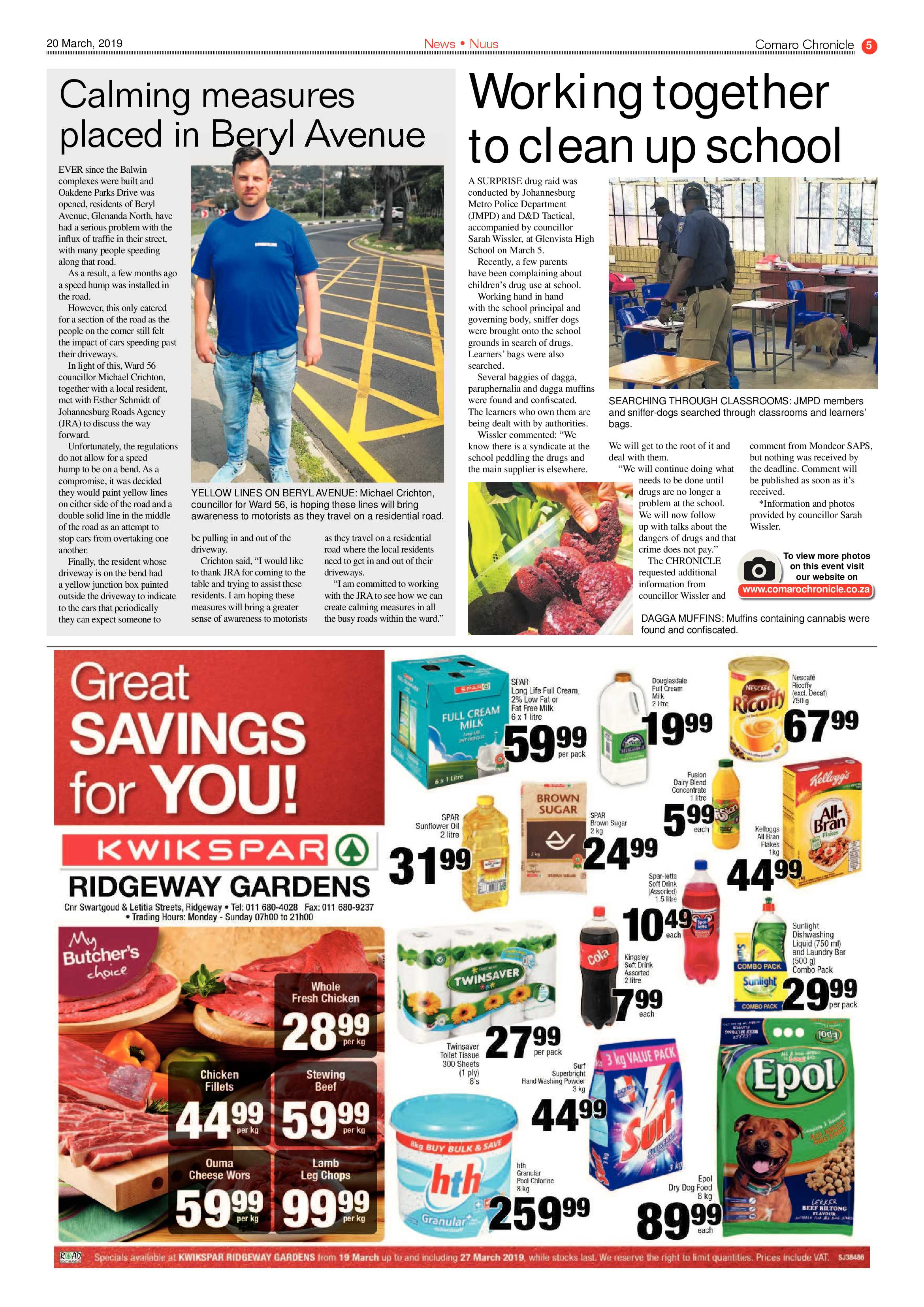 Comaro Chronicle 20 March 2019 page 5