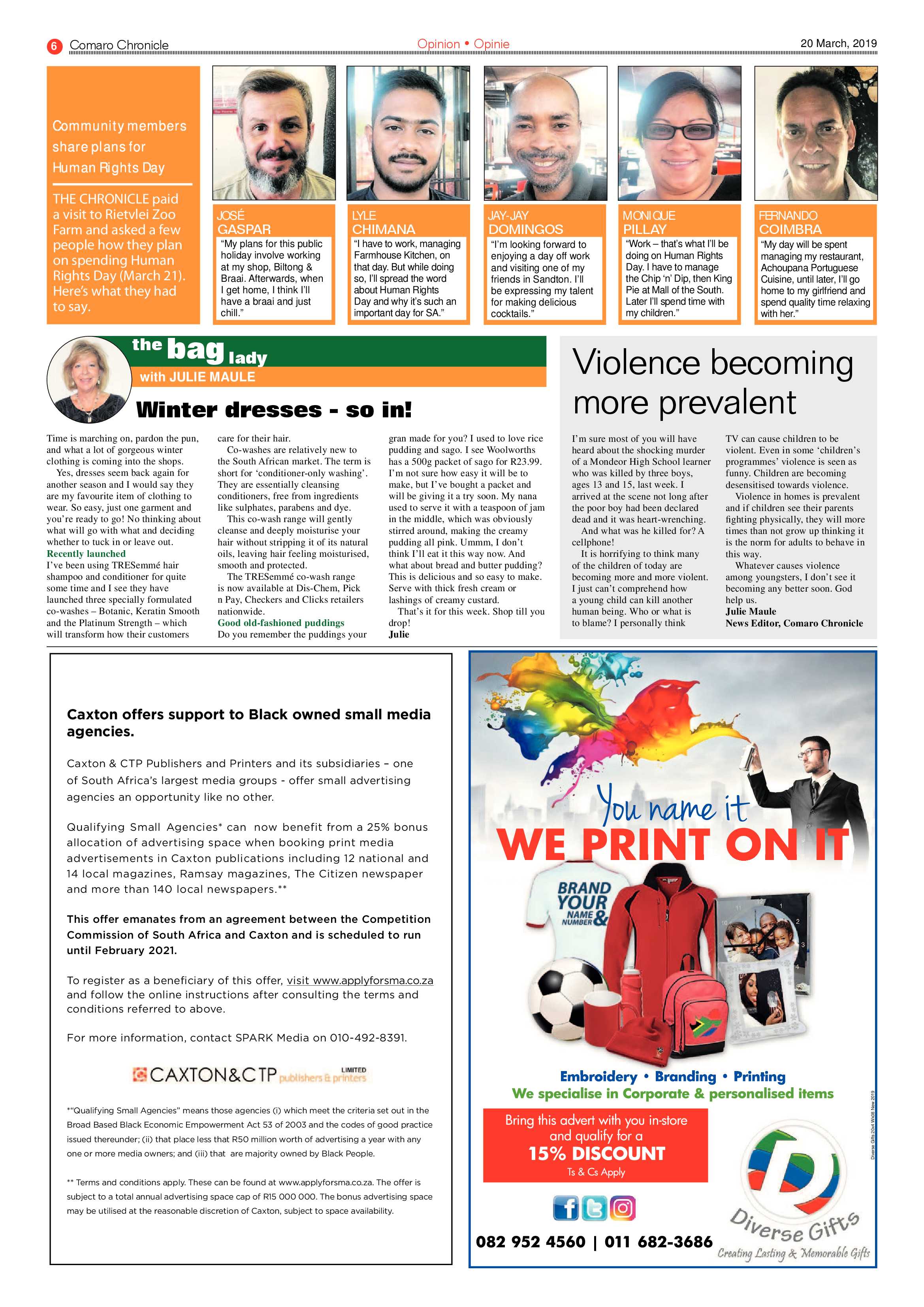 Comaro Chronicle 20 March 2019 page 6