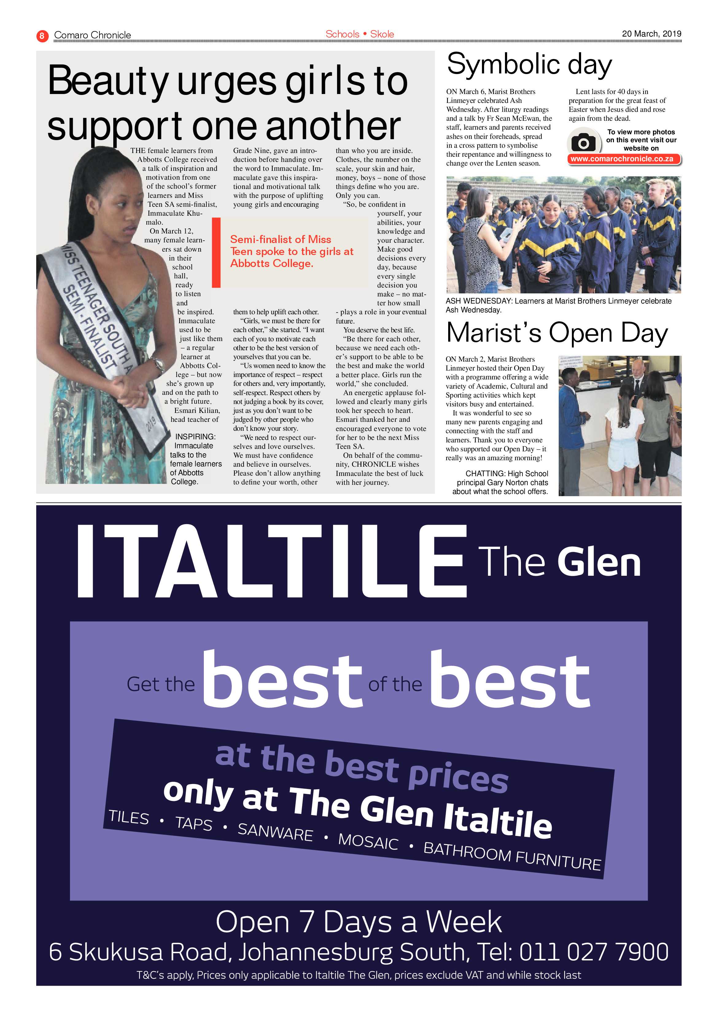 Comaro Chronicle 20 March 2019 page 8