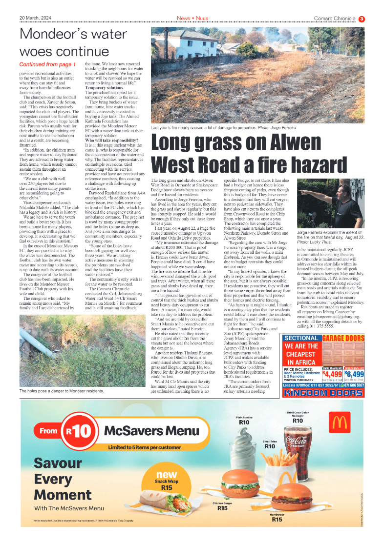 Comaro Chronicle 20 March 2024 page 3